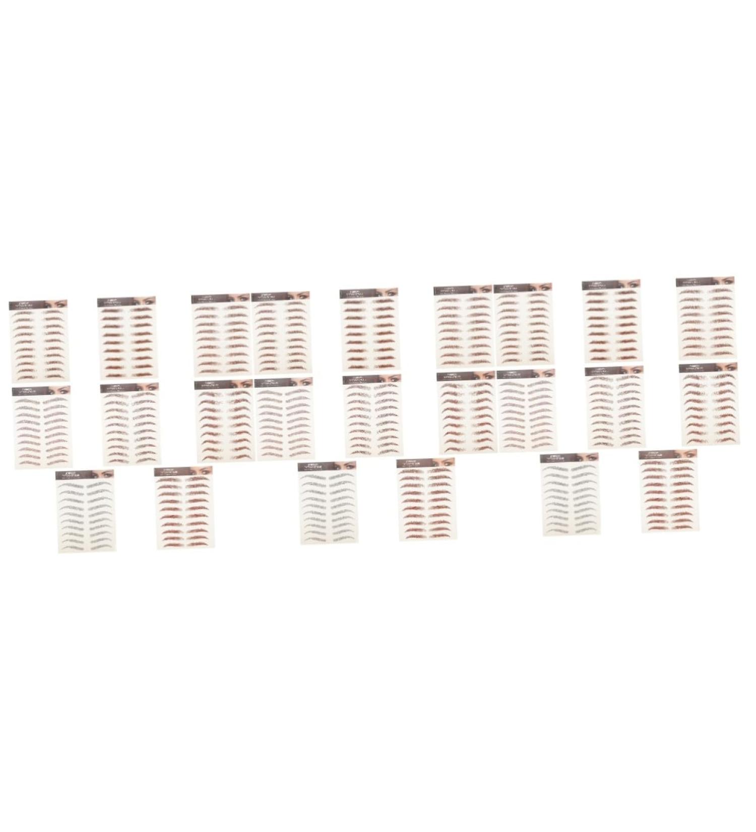  FRCOLOR FRCOLOR Eco Imitation Eyebrow Stickers Eyebrow Hair-Eyebrow Lip Stickers for Women Transfer Stickers to Decorate Eyebrow Size - Buy Online on GoSupps.com