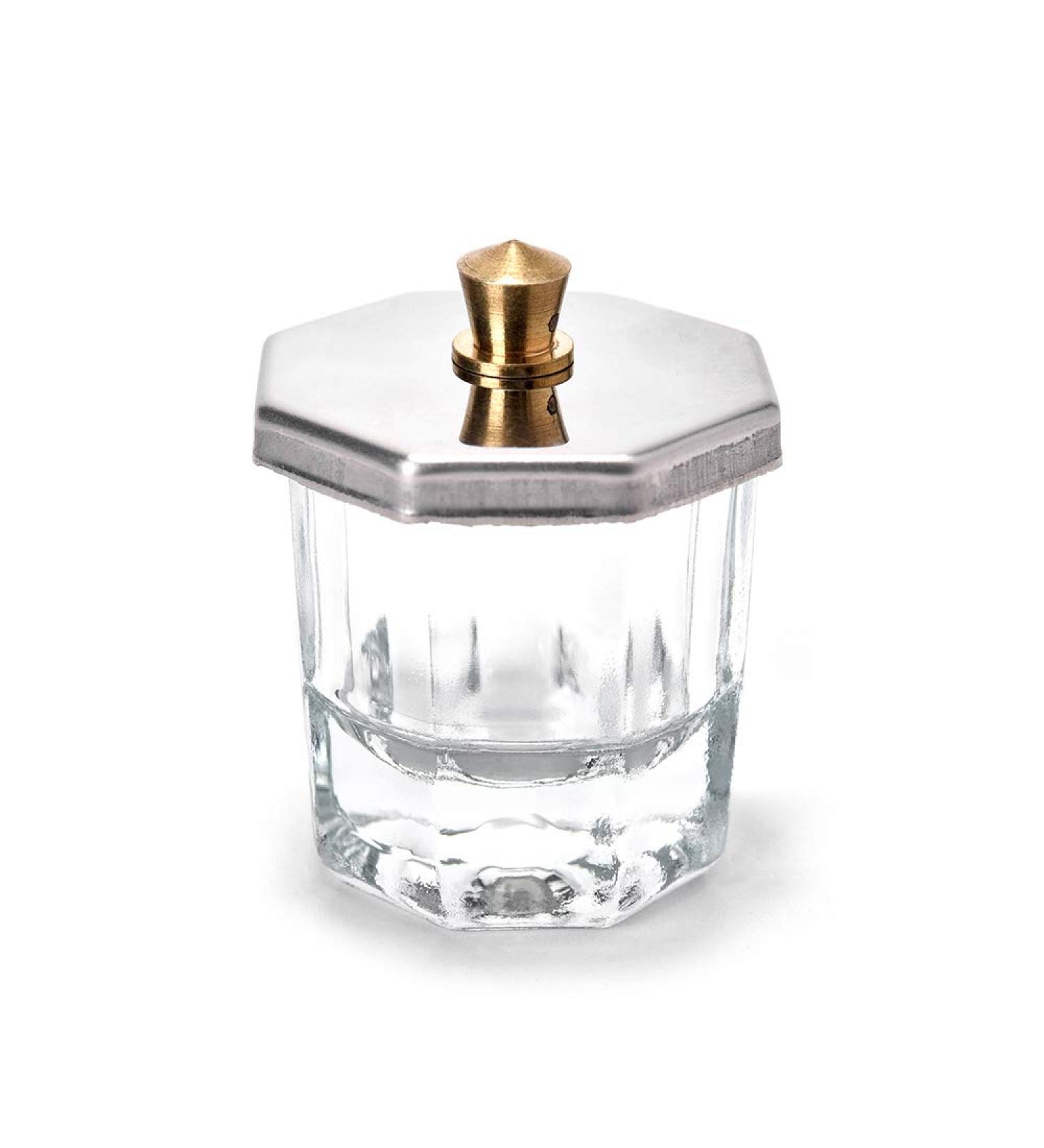 KADS 1pc Crystal Glass Dappen Dish/Lid Bowl Cup Crystal Glass Dish Nail Art Tools Acrylic Nail Art Equipment Mini Bowl Cups - Buy Online on GoSupps.com