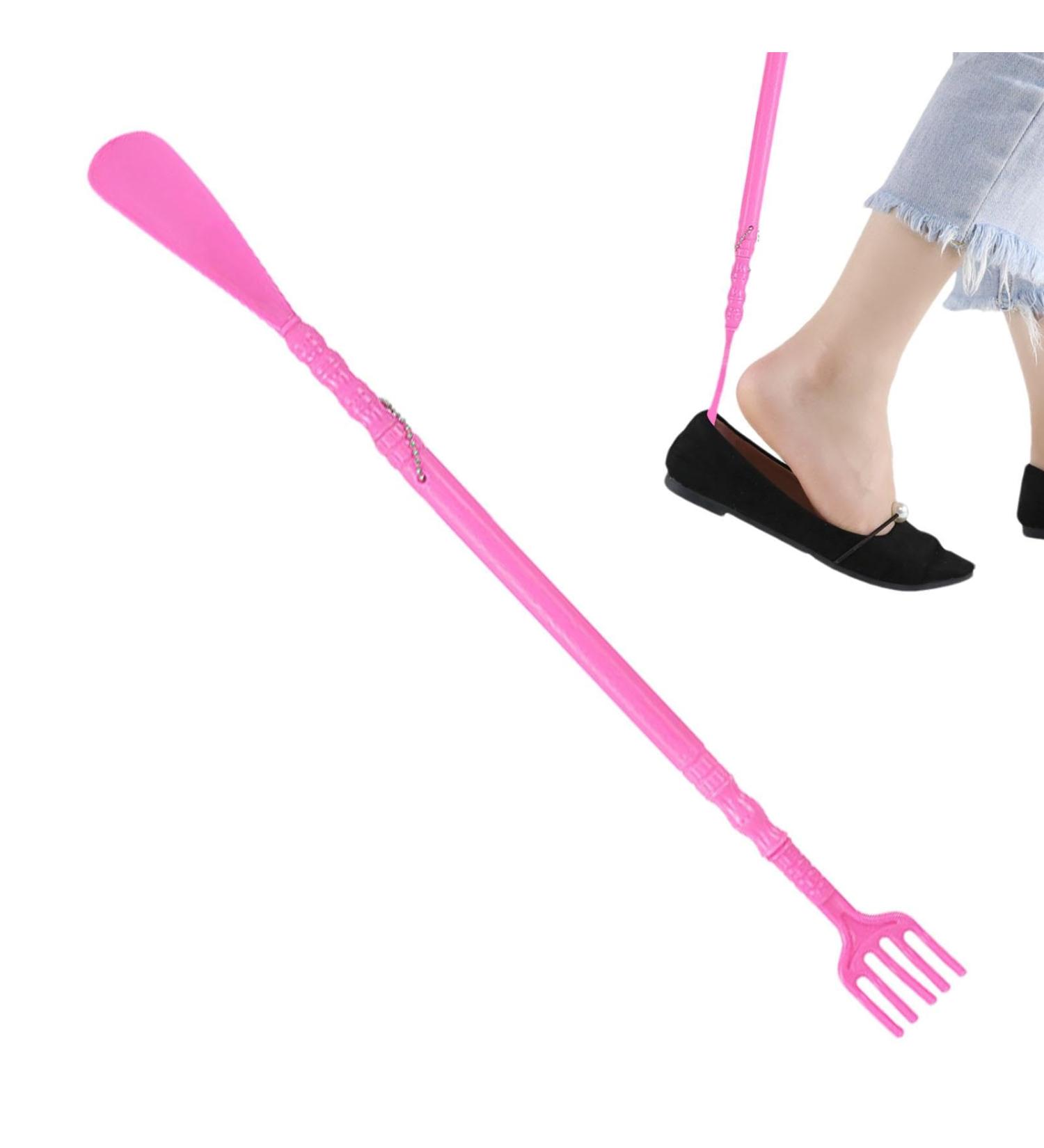 Portable Telescopic Back Scratcher & Shoe Helper - Long Handle for Men & Women - Buy Online on GoSupps.com