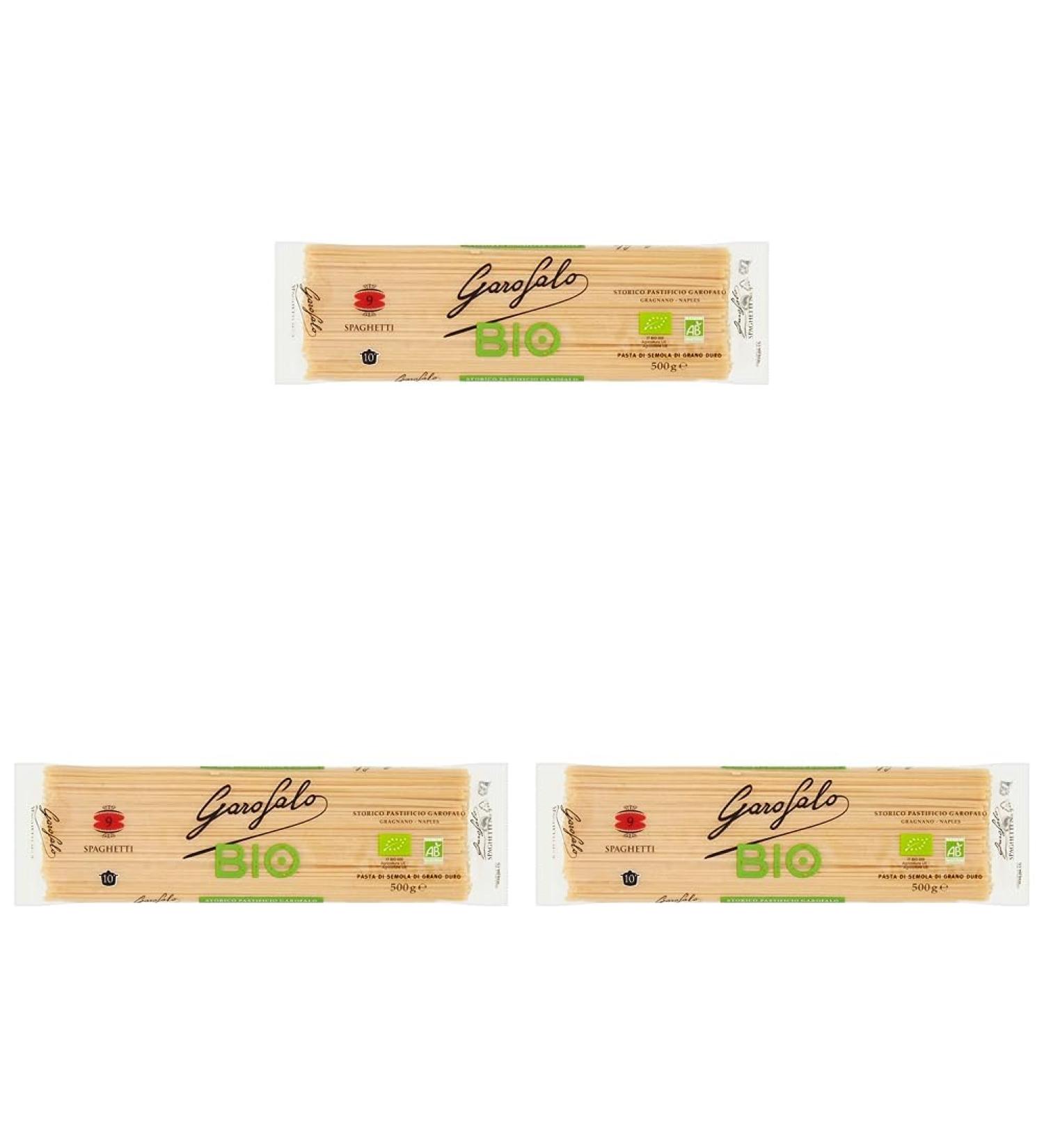 Garofalo Organic Spaghetti 500g (Pack of 3) 500 g (Pack of 72) - Buy Online on GoSupps.com