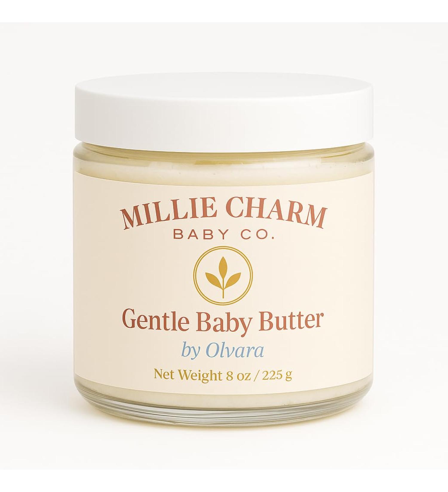 OLVARA Millie Charm Baby Co Baby Butter Whipped 8 Fl Oz Paraben Free