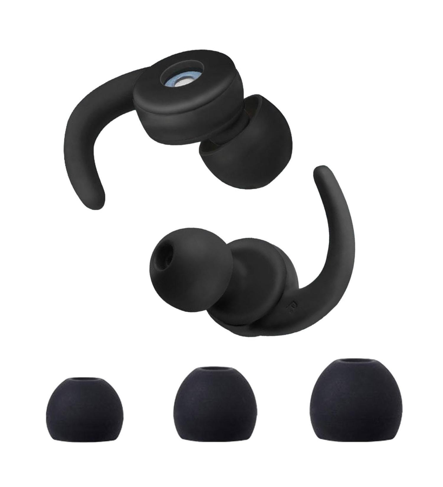 Ear Plugs For Noise Reduction - Reusable Noise Reduction Earplugs | Portable Reusable Hearing Protection In Flexible Silicone | Ear Plugs For Sleep Noise Sensitivity Sleep Snoring Work Concerts - Buy Online on GoSupps.com