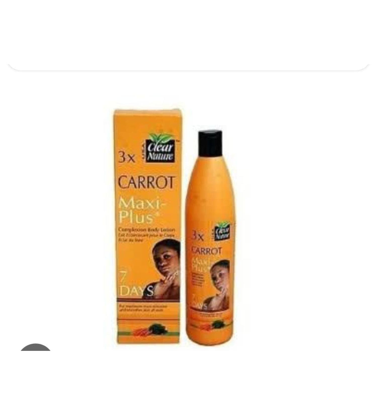 Generic Clear nature 3X carrot body lotion/cream - Buy Online on GoSupps.com
