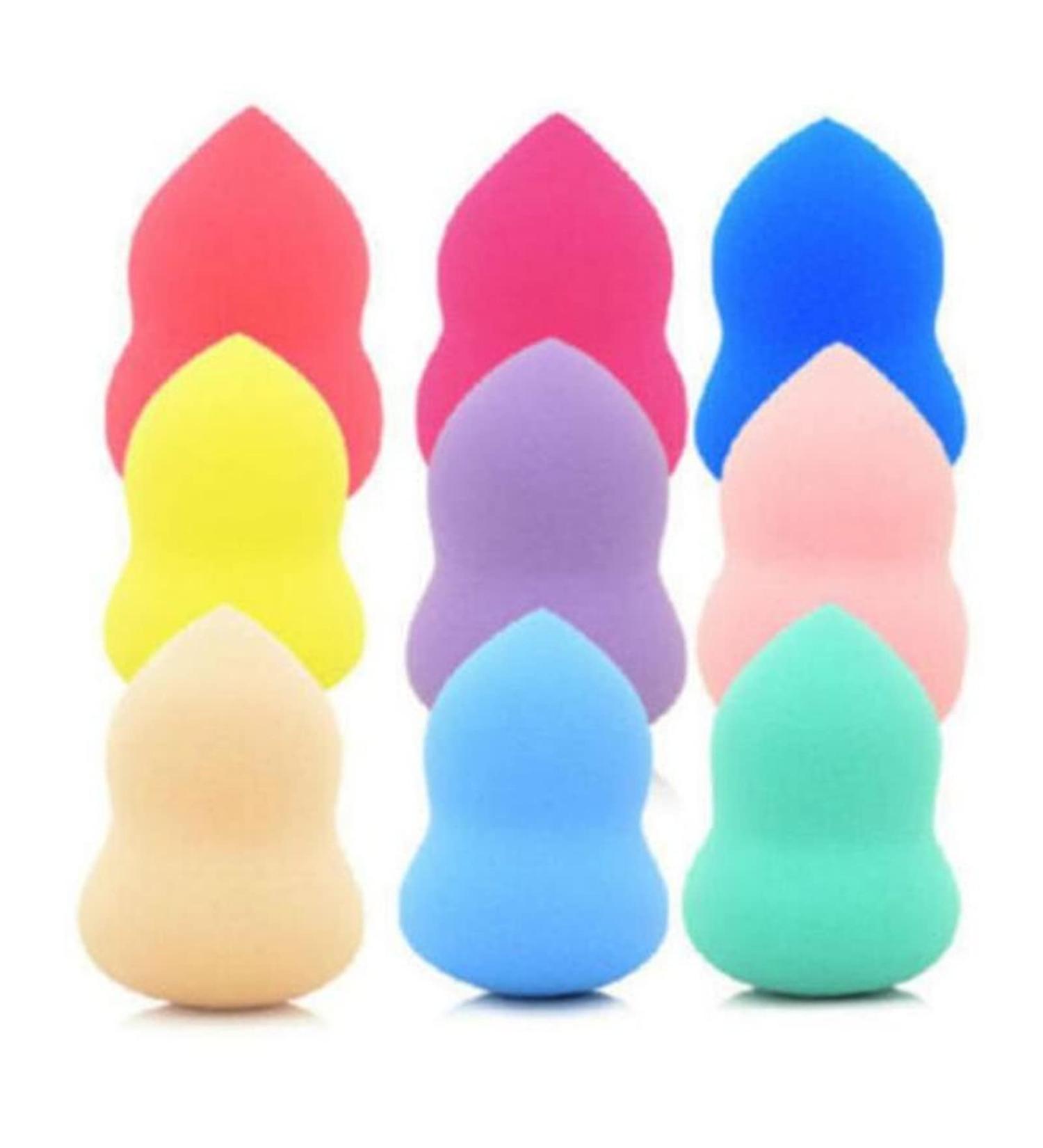 Makeup Sponge Makeup Sponge Cosmetic Puff Beauty Egg Blending Foundation Smooth Sponge Water Drop Shape Make Up Tool Maquillage 2 Style Makeup Sponge Holder(02 random color) - Buy Online on GoSupps.com