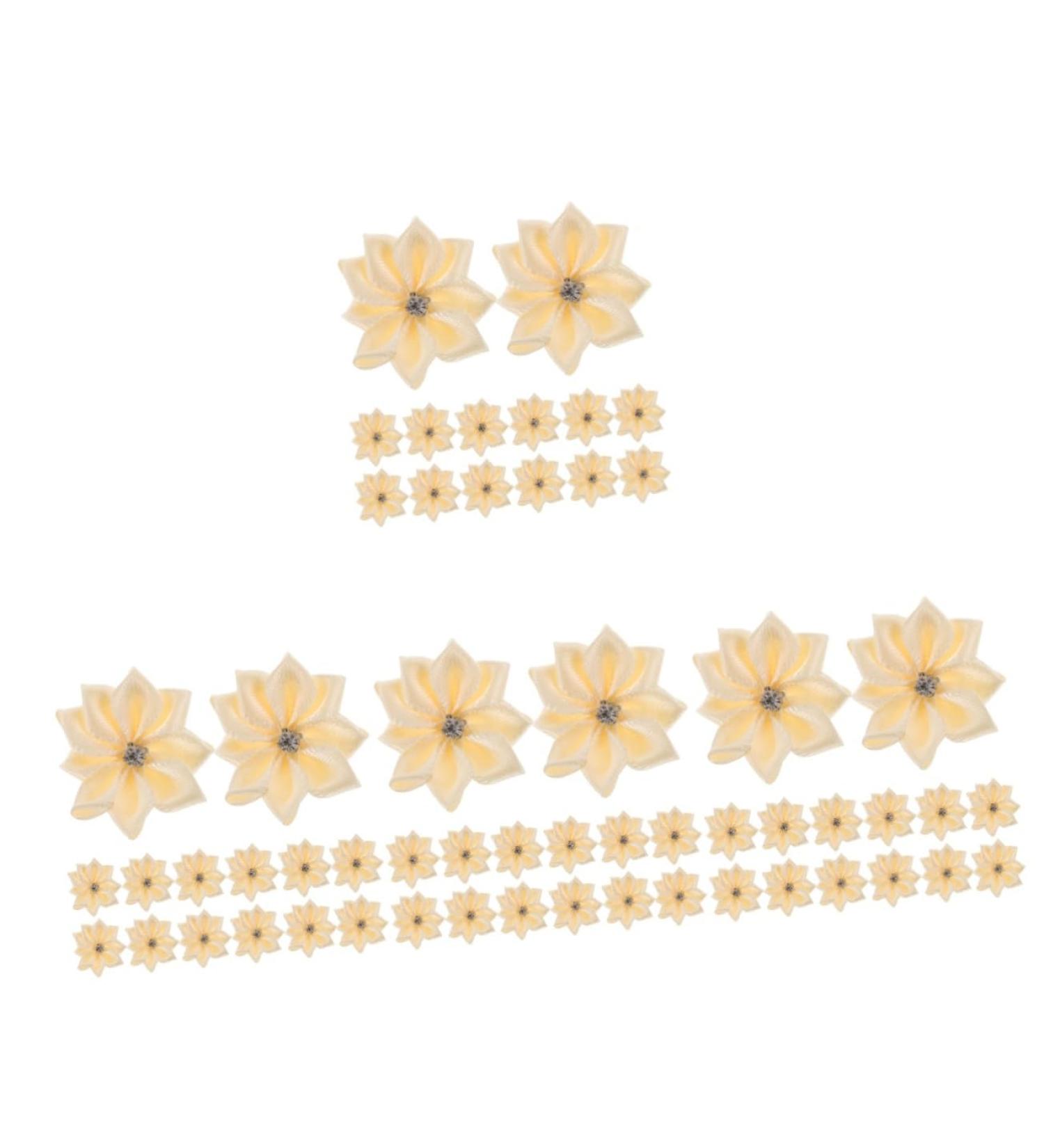 TEHAUX 200 Pcs Diamond Florets Embroidery Accessories Floral Patches Applique Patches Plum Bossom Sewing - Buy Online on GoSupps.com