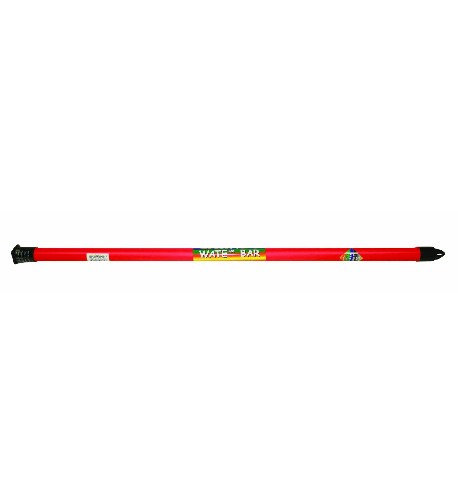 Cando 10-1604 Exercise Wate Bar  3 lbs Weight   Red 3 Pound Single - Buy Online on GoSupps.com