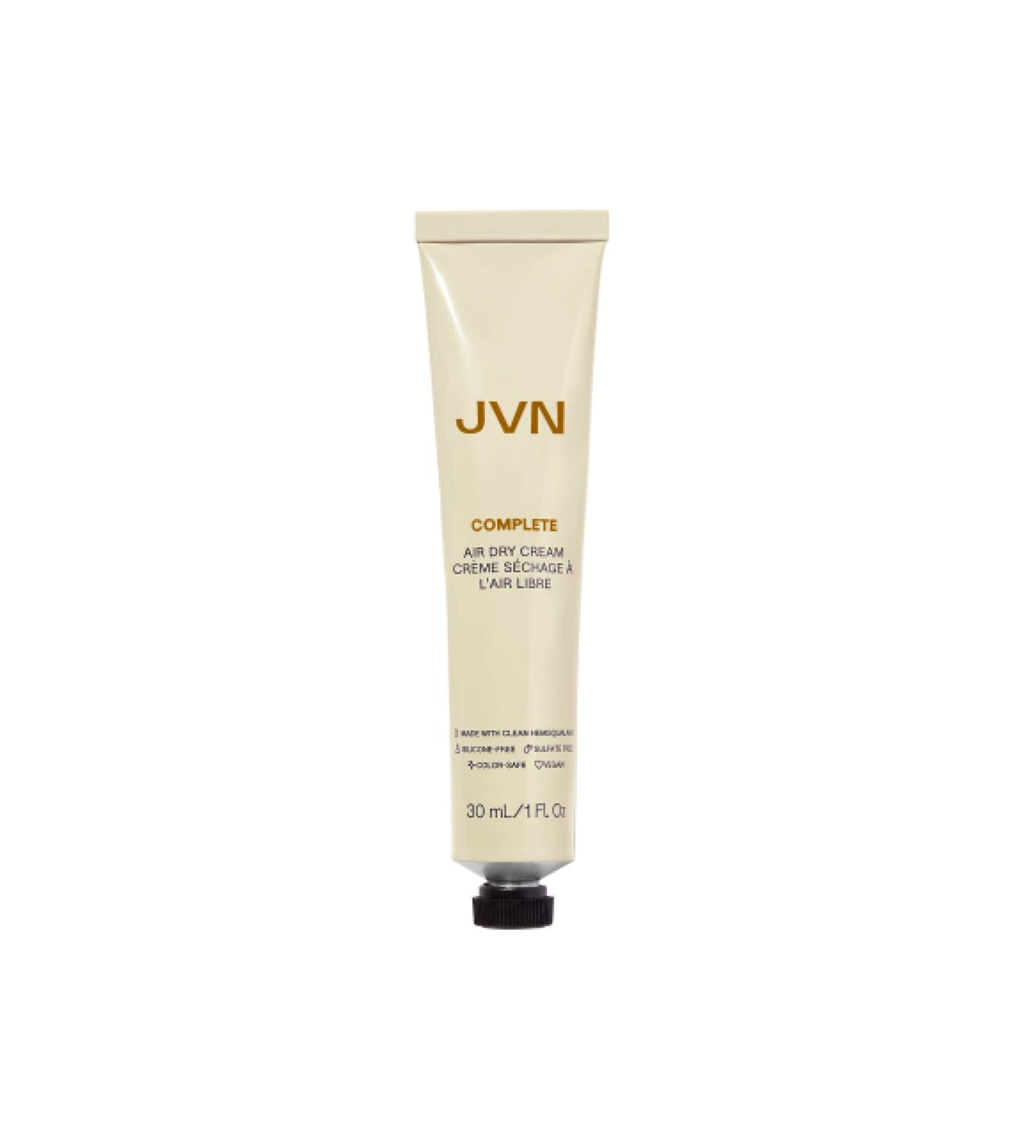 JVN Air Dry Cream - No Heat Styling Cream for All Hair Types - 1 Fl Oz Travel Size - Buy Online on GoSupps.com