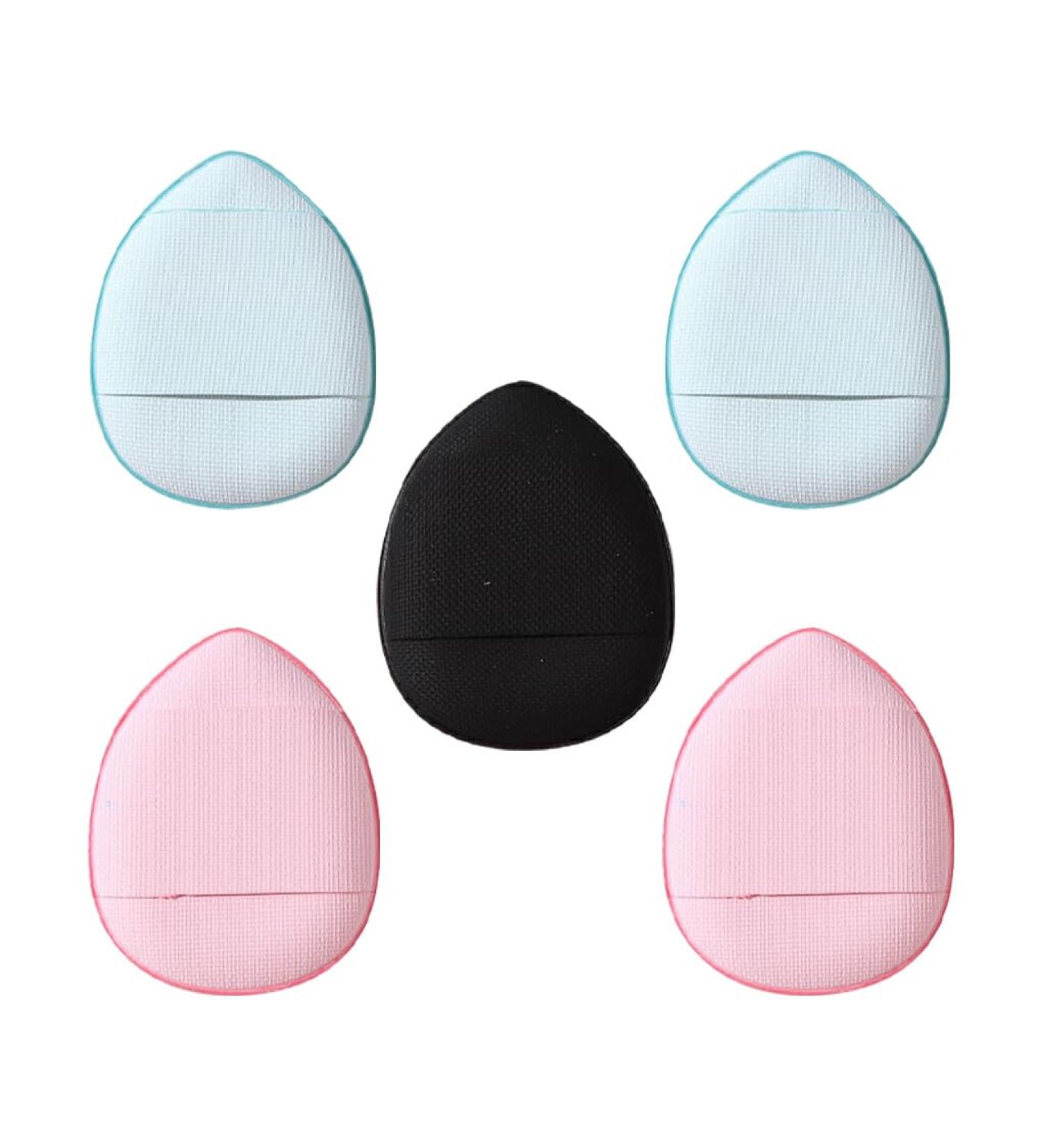 rongweiwang 5pieces for Ultimate Makeup Tool - Soft Sponge For Even And Natural Coverage Bottom Makeup Fit PU Cosmetic Accessories - Buy Online on GoSupps.com