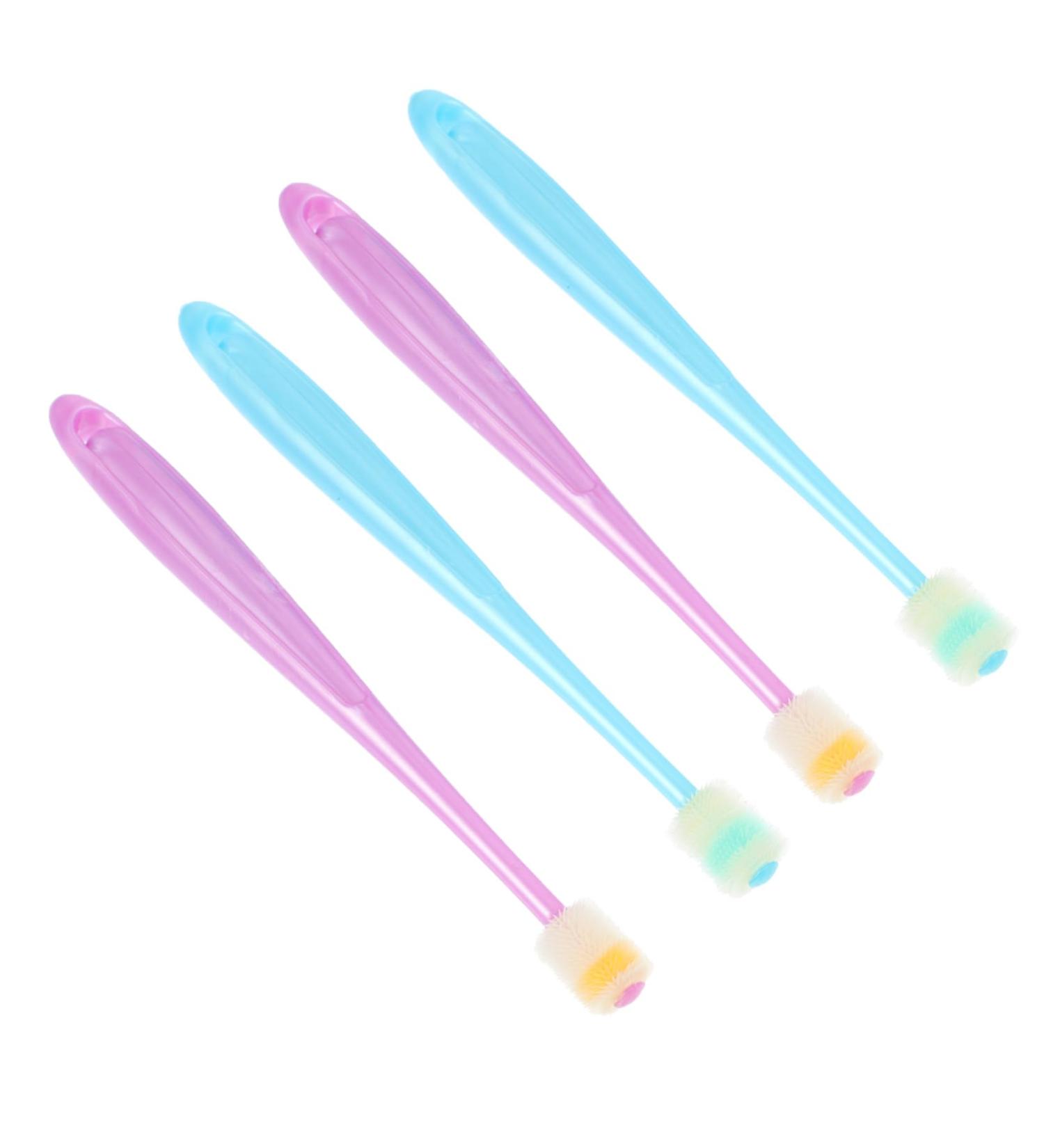 Minkissy 4-Piece Manual Toothbrush Set for Babies | Soft Fur Dental Care Products for Children - Buy Online on GoSupps.com