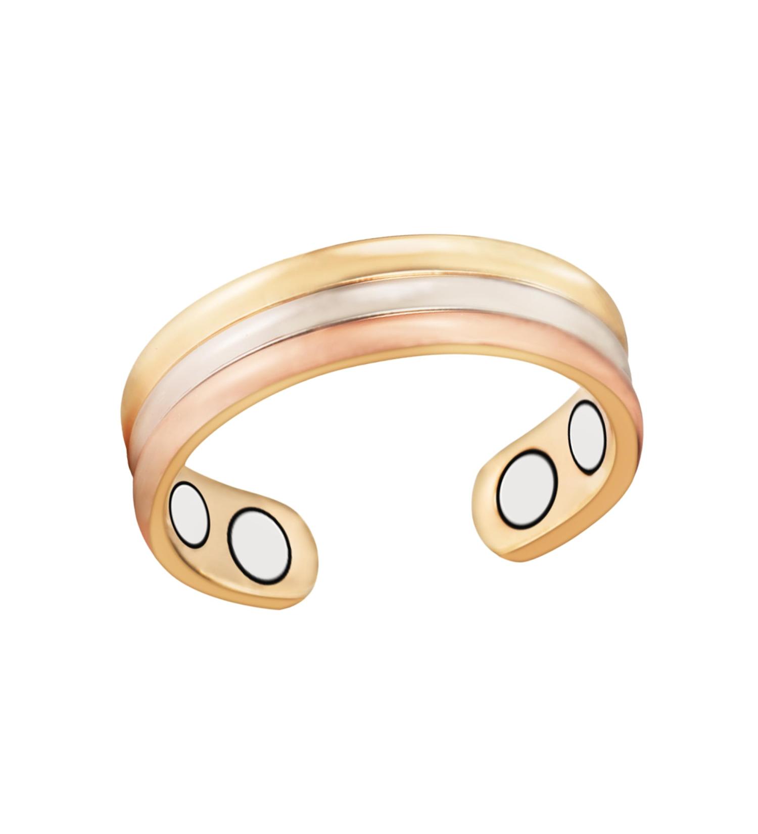 Magnetic Copper Ring - 3500 Gauss Therapy for Arthritis & Migraines | International Shipping - Buy Online on GoSupps.com