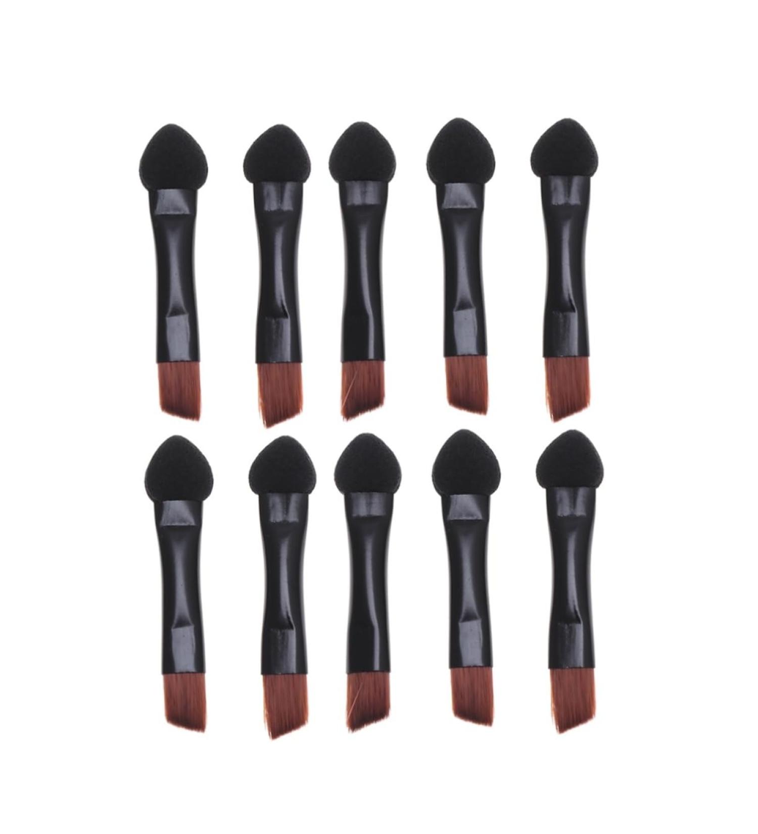 Didiseaon 20pcs Black Sided Sponge Applicator Tool Eye Shadow Brush Girls Women Double Portable for Makeup - Buy Online on GoSupps.com
