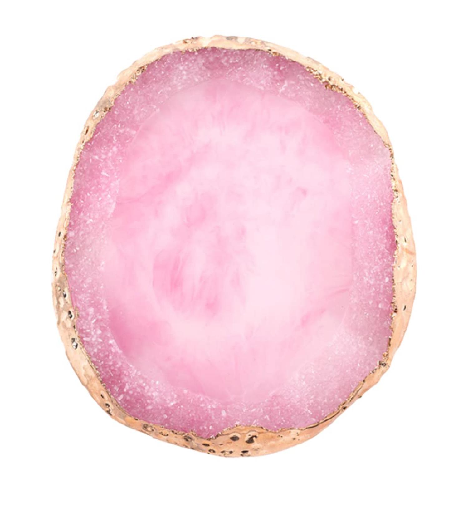 Nail Art Palette Nail Art Painting Gel Palette Resin Nail Art Palette Display Cosmetic Mixing Manicure Tool Pink - Buy Online on GoSupps.com