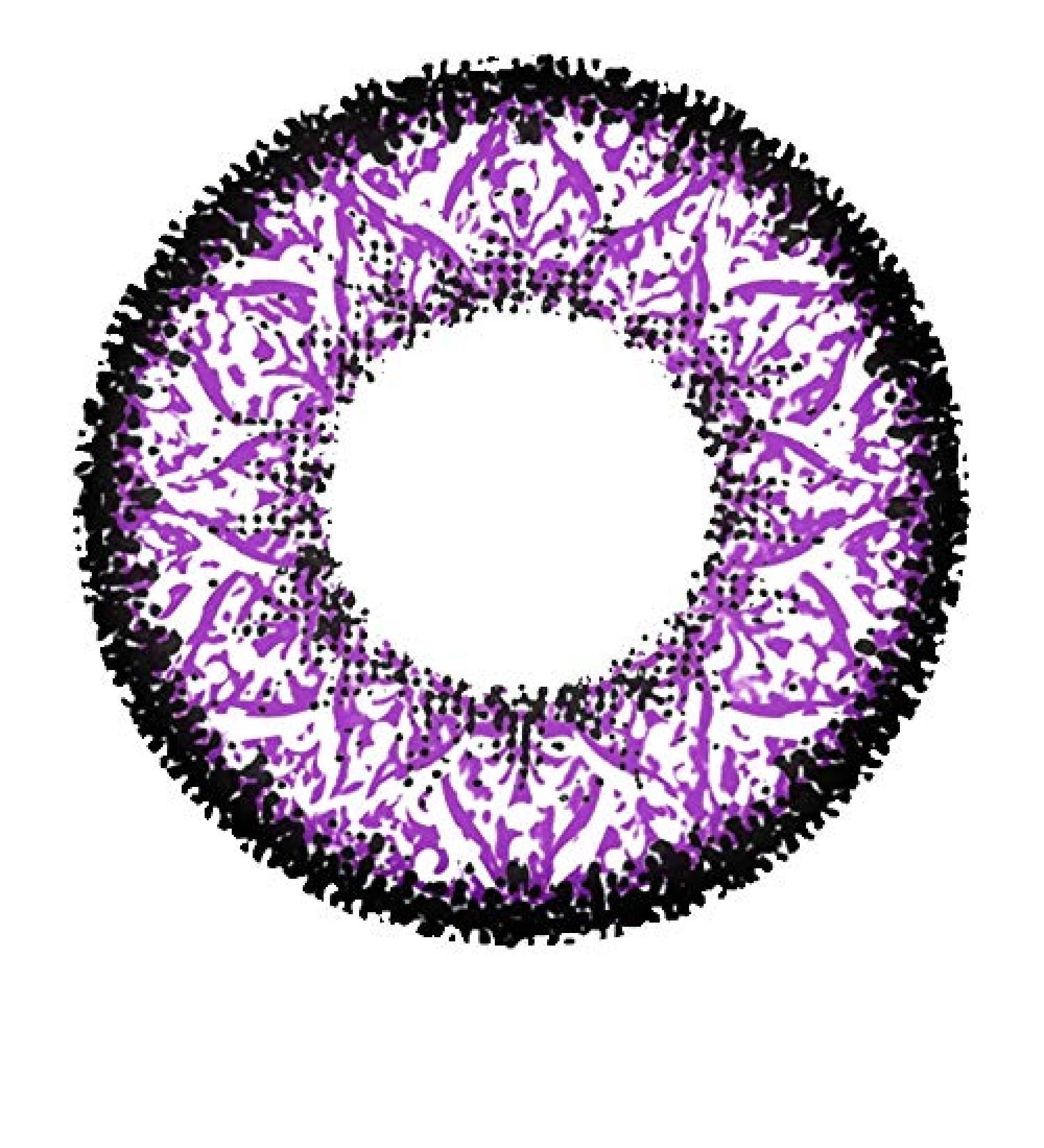 Buy Matlens Trendy Purple Violet Big Eyes Colored Contact Lenses - Nudy Pzx-215 | 2 Lenses + Container & 50ml Care Solution - International Shipping Available - Buy Online on GoSupps.com