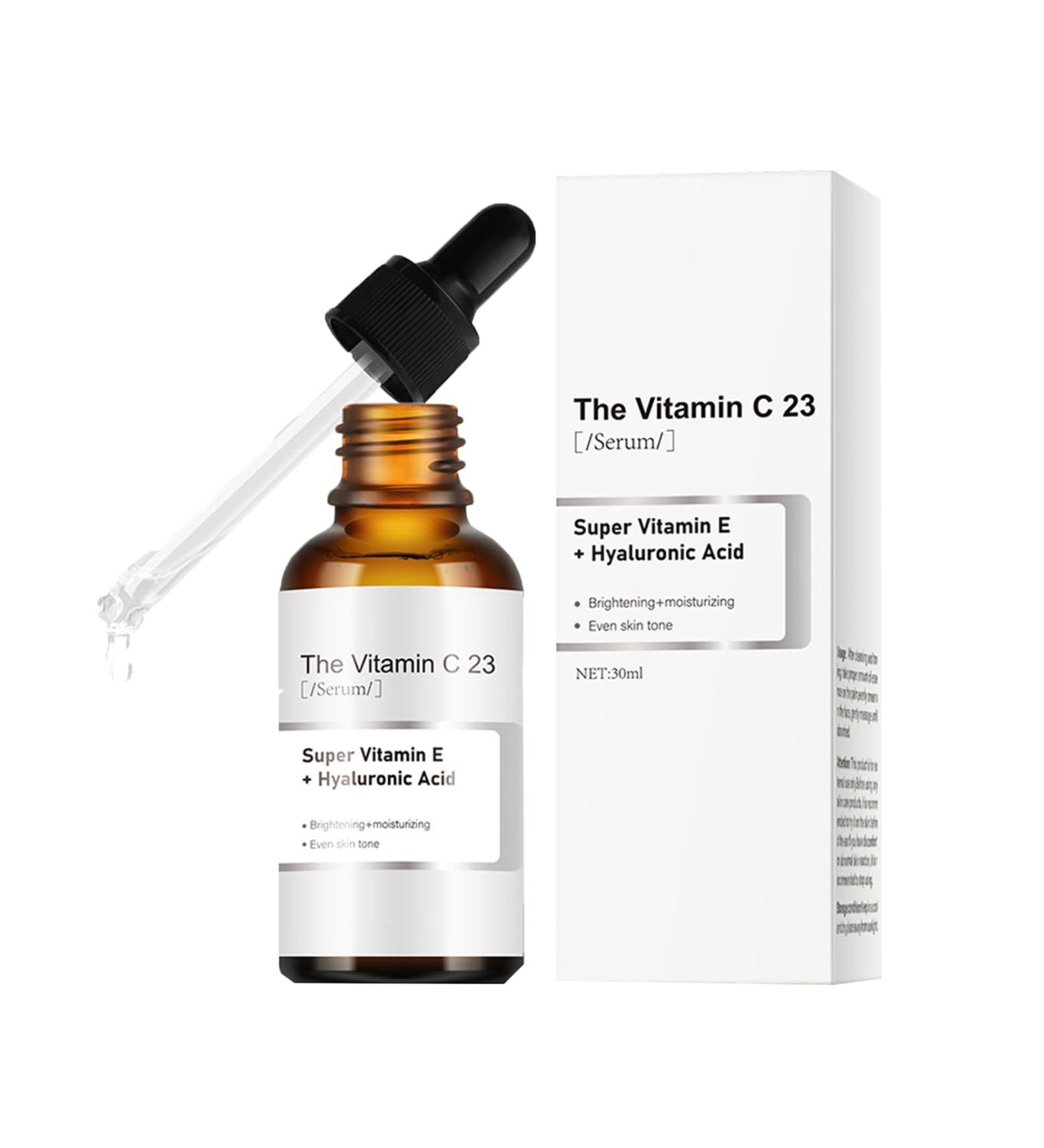 Face Serum for Women - 23% Vitamin C Serum For Face - Face Serum for Removes Dark Spots - Hydrating Hyaluronic Acid Serum - Anti Aging and Fade Fine Lines 30ml - Buy Online on GoSupps.com