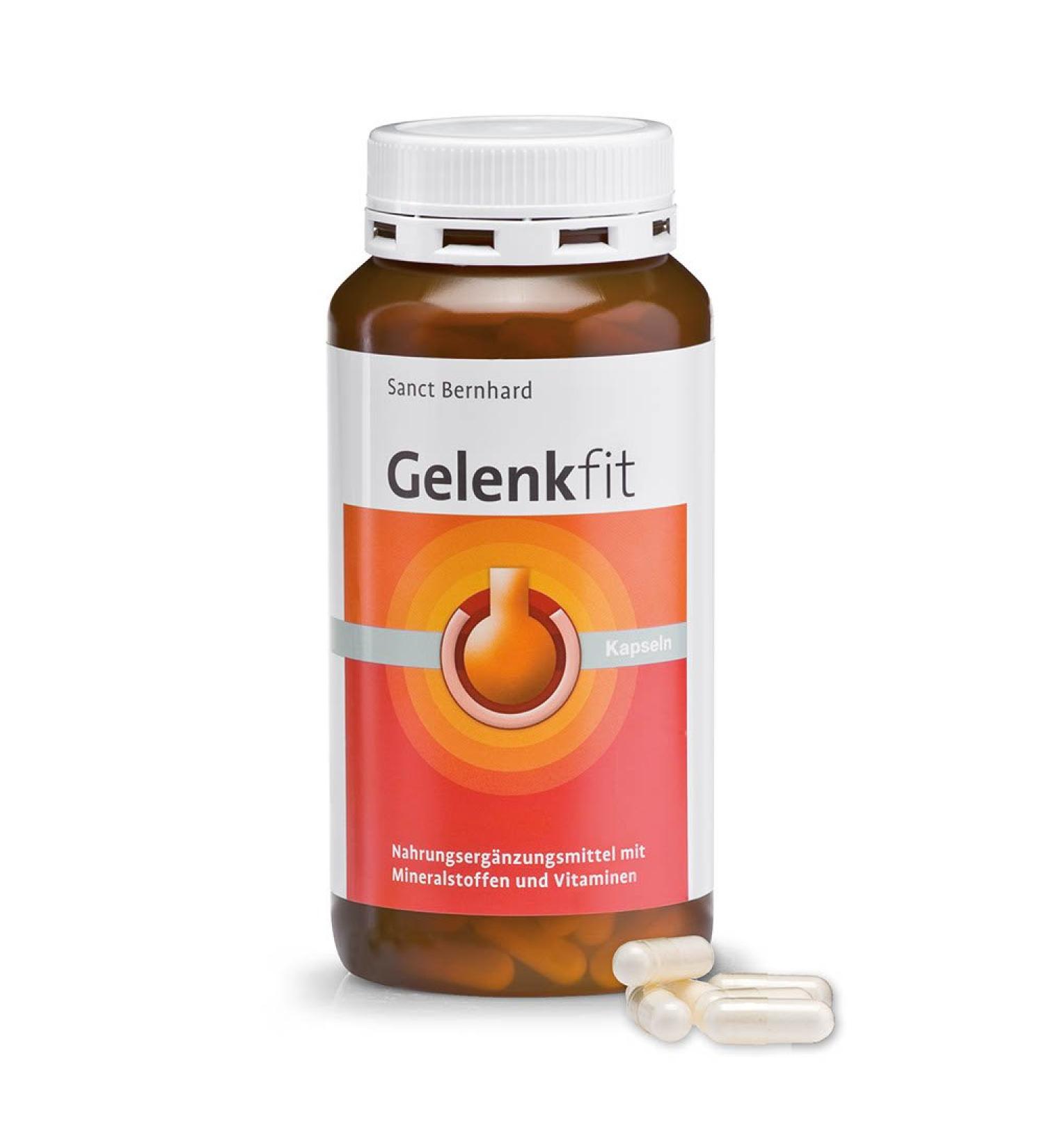  SANCT BERNHARD Sanct Bernhard Gelenkfit Capsules with Glucosamine & Chondroitin 240 Capsules - Buy Online on GoSupps.com