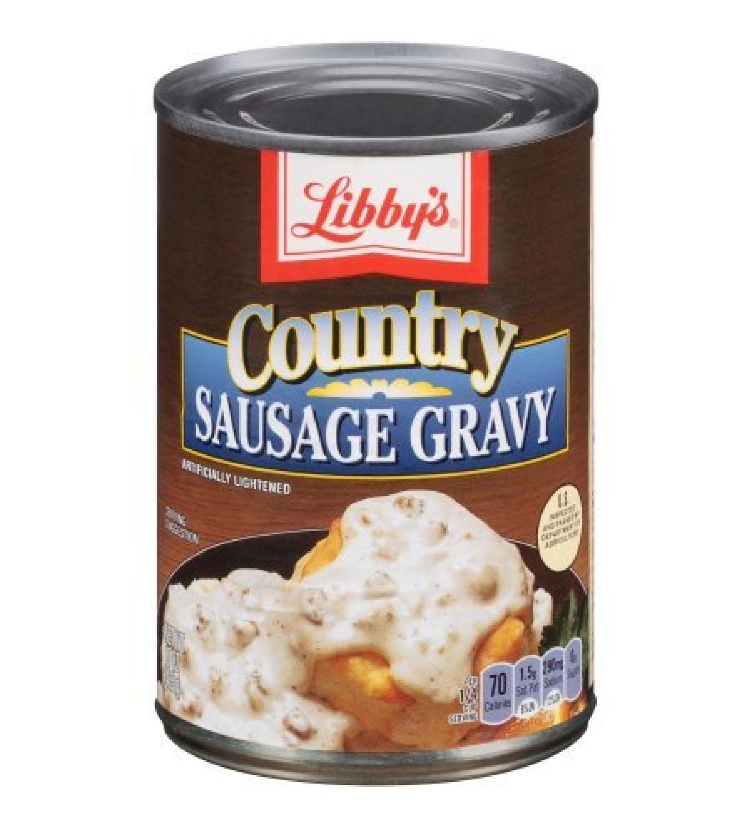 Libby's Country Sausage Gravy 15 oz - Pack of 4 Cans - Buy Online on GoSupps.com