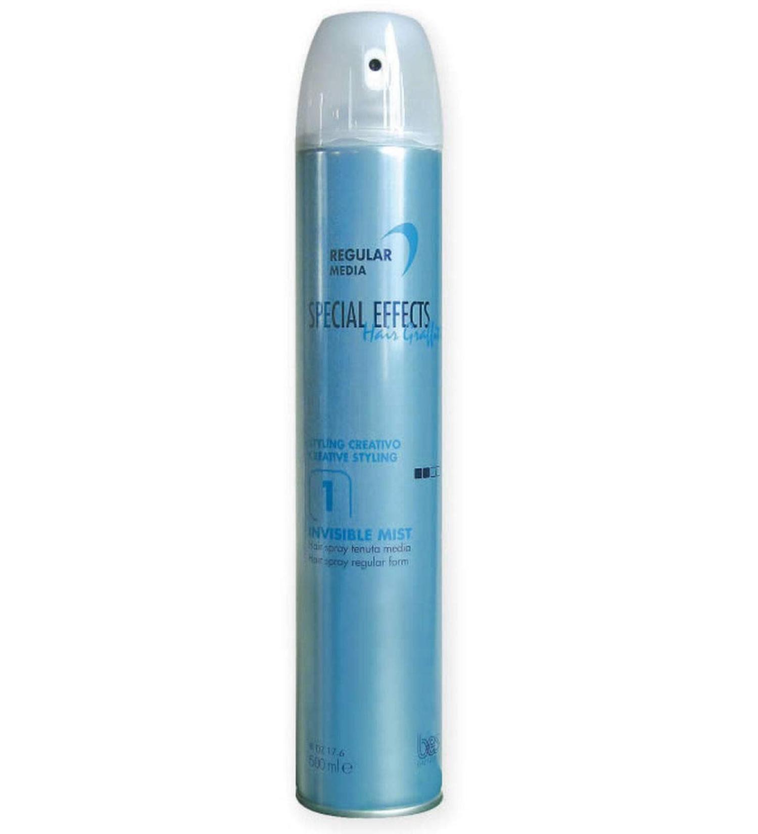 2 INVISIBLE MIST HAIR SPRAY STRONG HOLD 500 ML/16.9 OZ