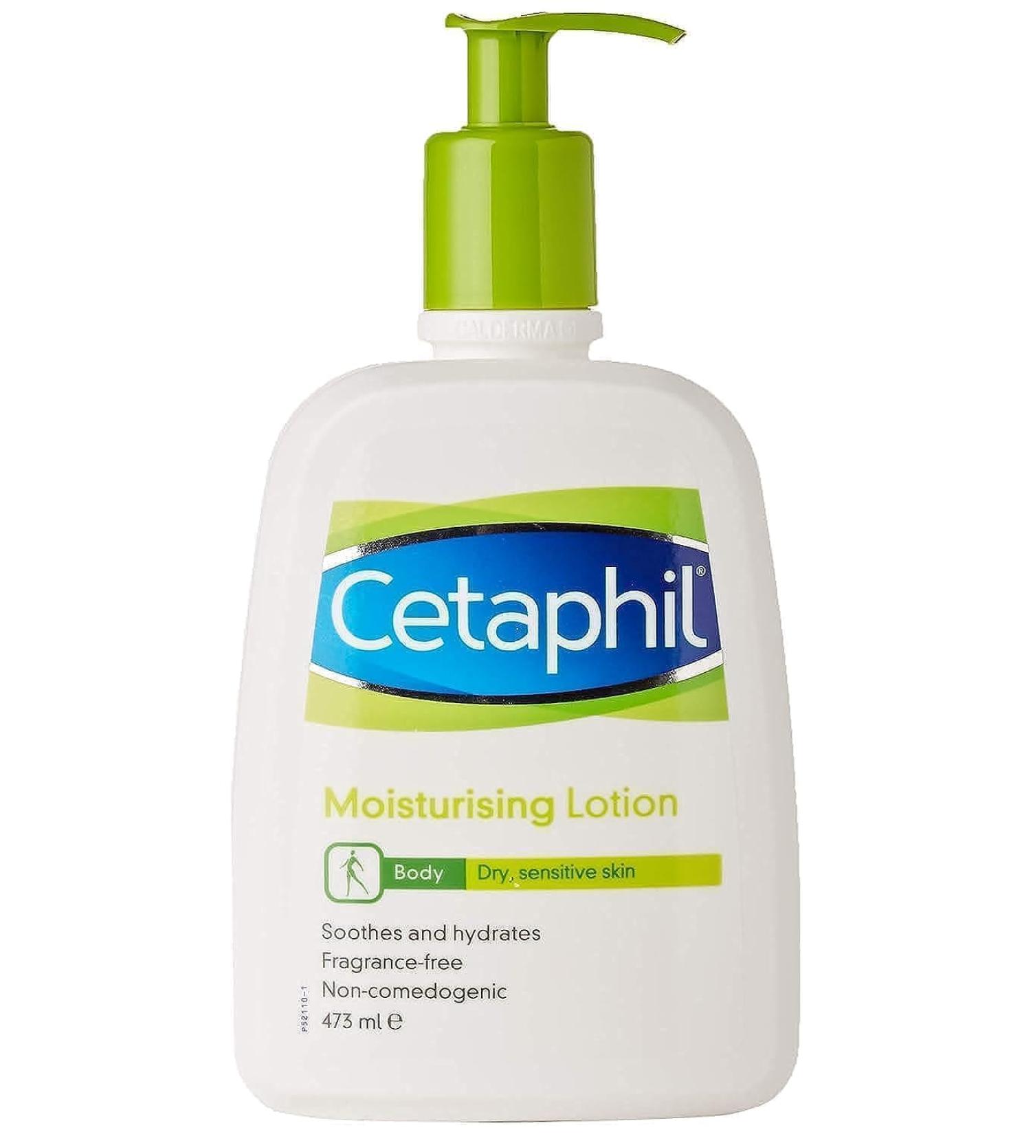 Cetaphil Moisturising Body Lotion for Sensitive Skin - 473 ml | Hydrate & Protect - Shop Now! - Buy Online on GoSupps.com