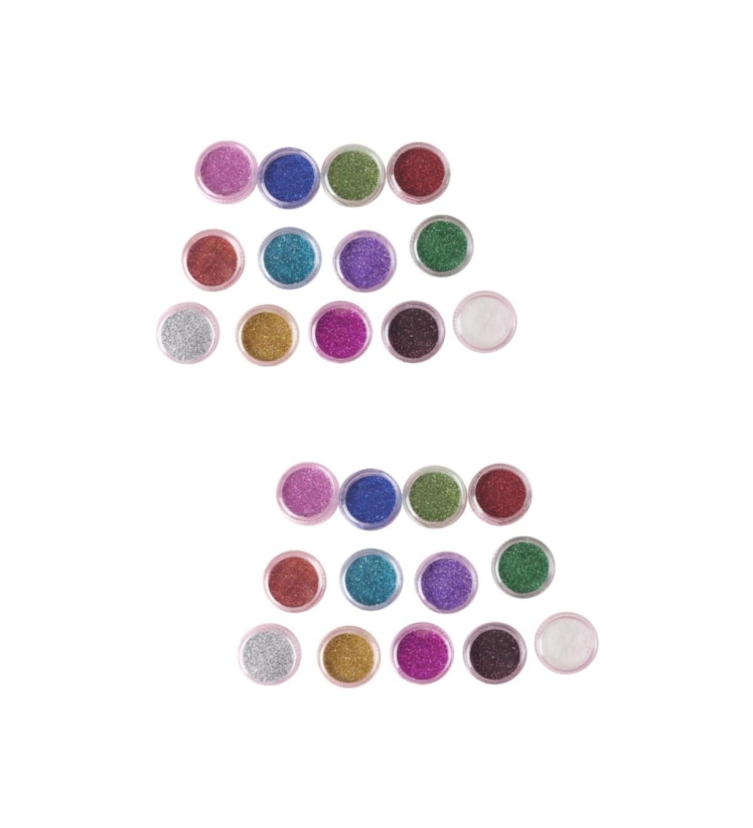 Minkissy 24 Boxes Eyeshadow Powder Kit - Pearl & Glitter Eyeshadow Palette | Assorted Colors 0.04 oz - Perfect for International Shipping - Buy Online on GoSupps.com