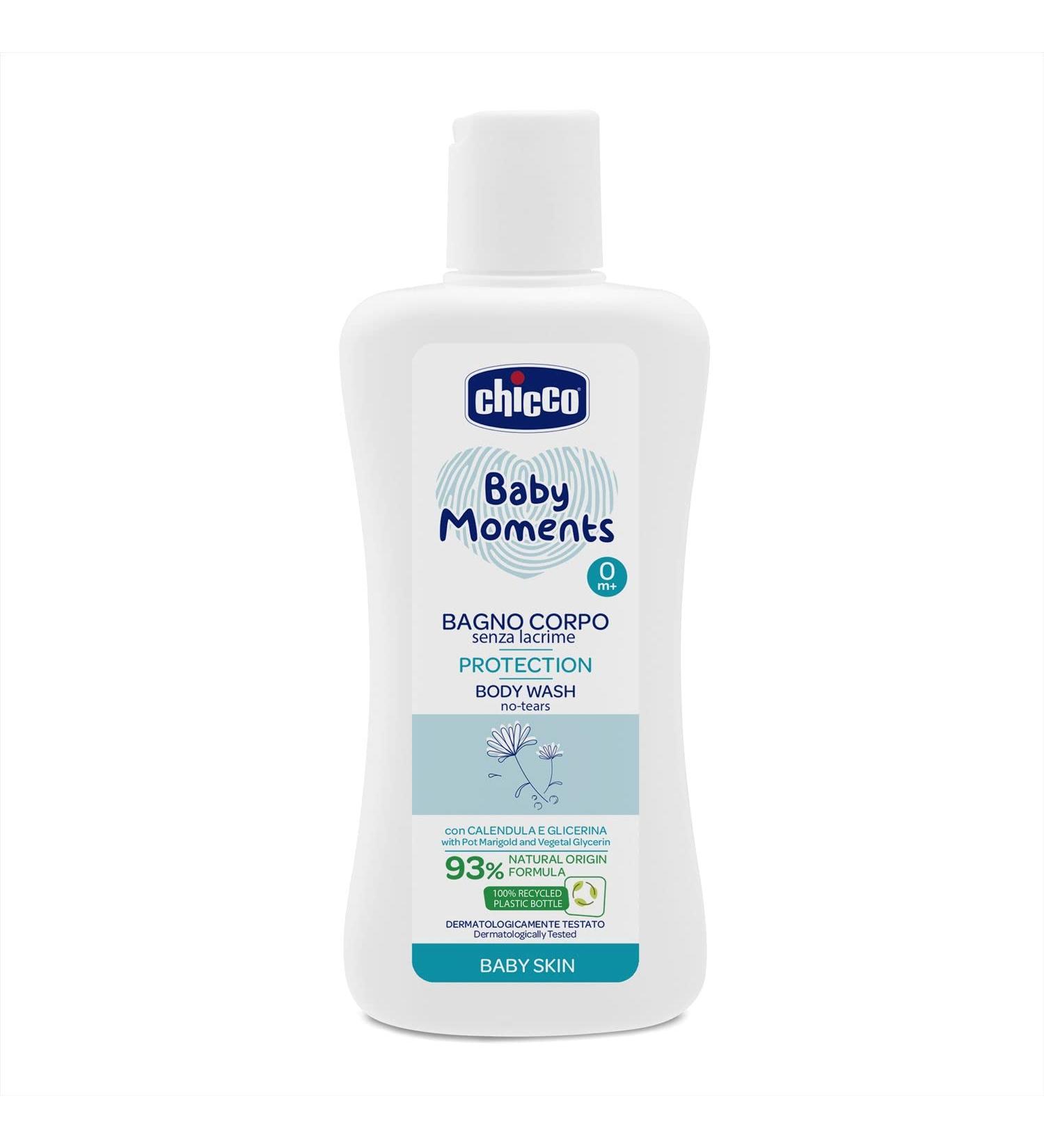 Chicco Baby Skin Body Bath Without Tears - Gentle Protection for Infants 200 ml 0 Months & Up - Shop Internationally - Buy Online on GoSupps.com