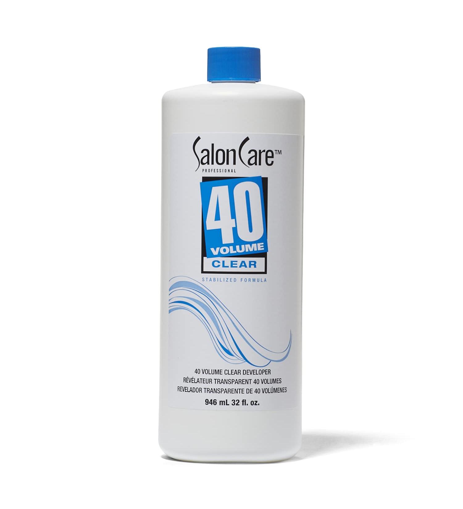 40 Volume Clear Developer 32 oz - Professional Hair Salon Formula - Buy Online on GoSupps.com
