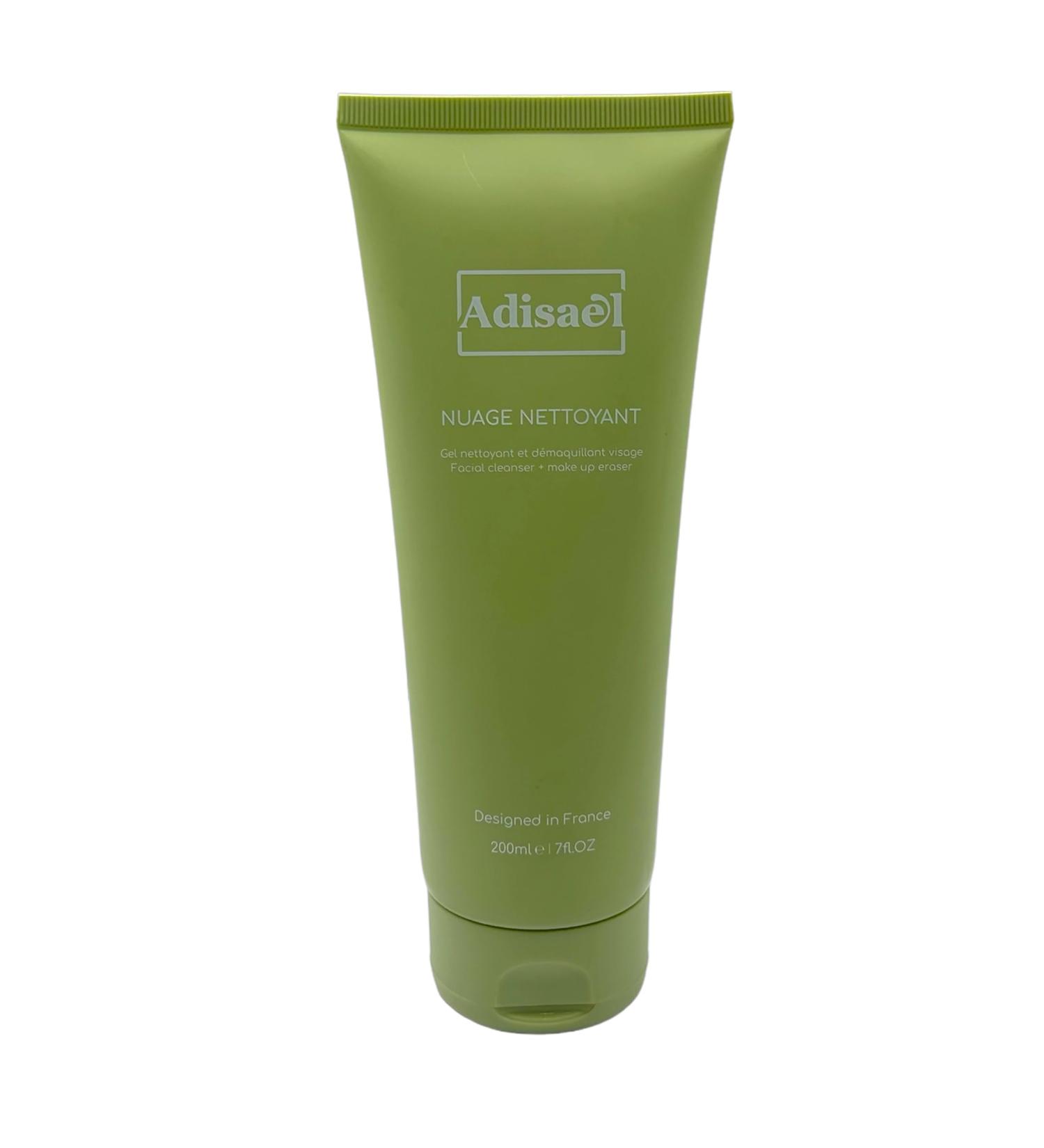 Adisael's Glycolic and Salicylic Acid Face Cleanser for Oily Acne-Prone Skin For Pure and Glowing Complexion Green