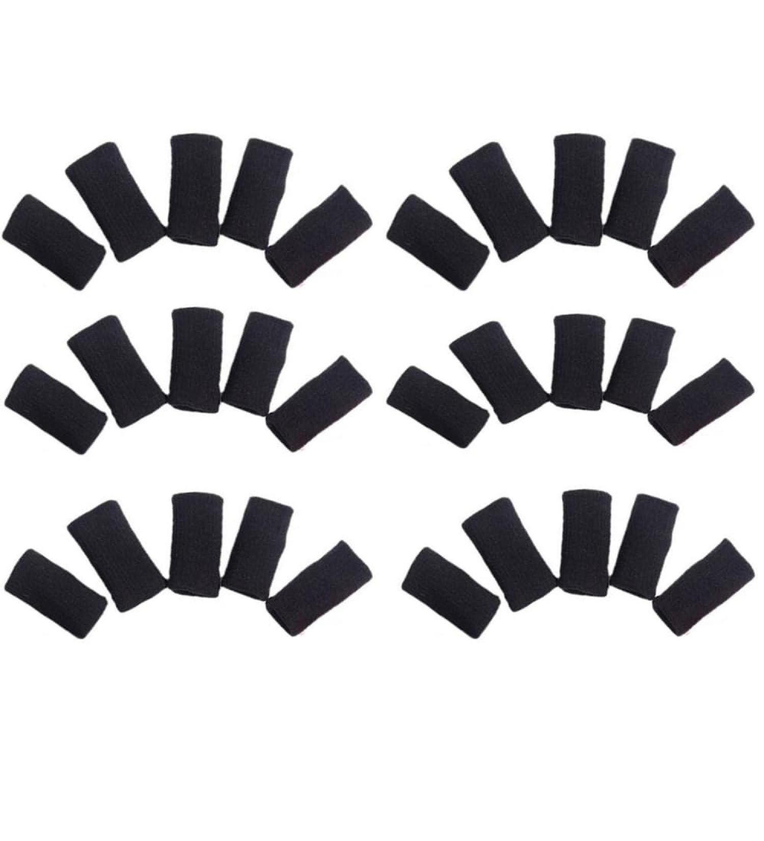 Leadigol Finger Sleeve Support | Comfortable Thumb Brace for Baseball & Volleyball | Stretchy Elastic Finger Protector - Buy Online on GoSupps.com