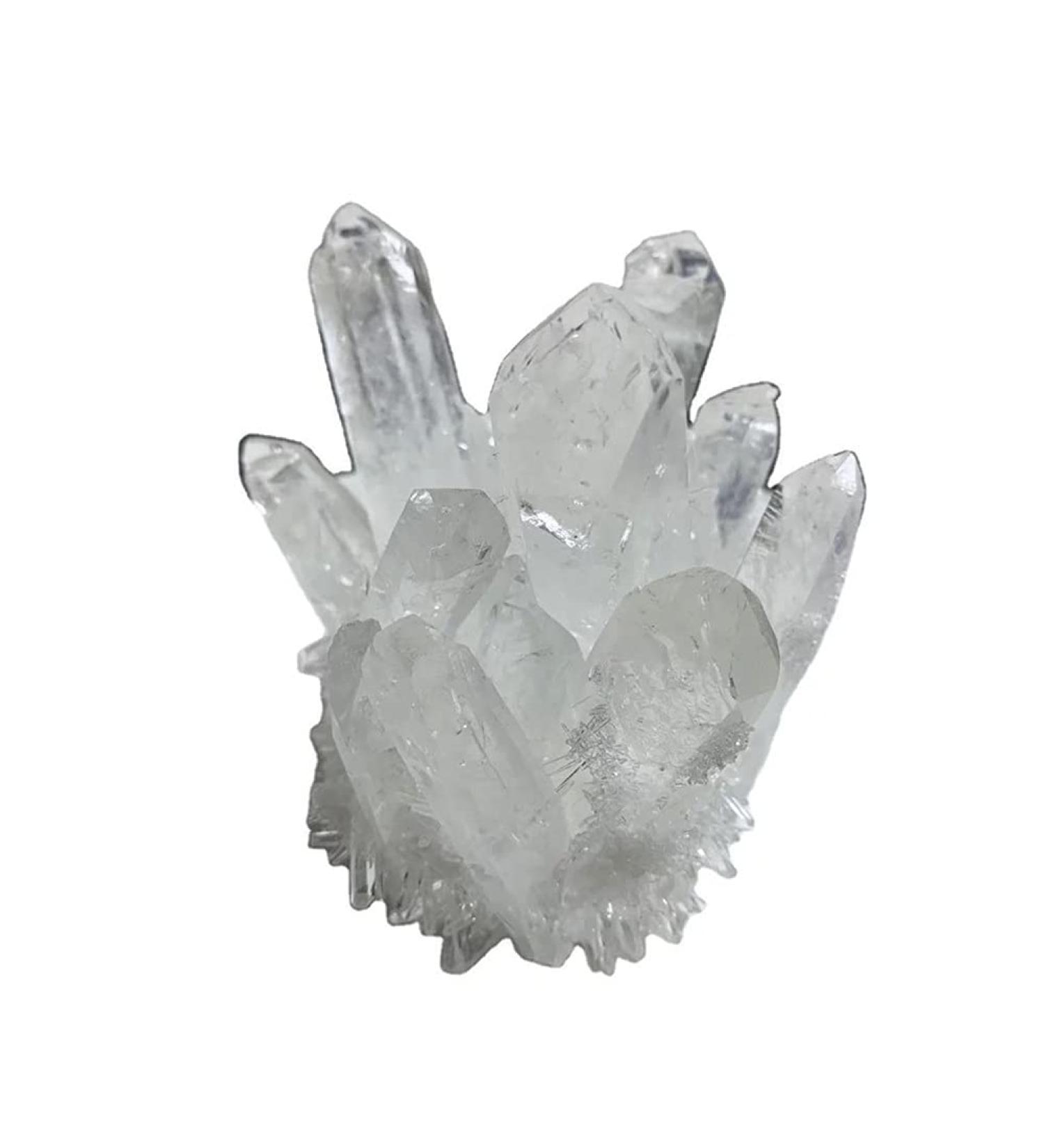 Stone Crafts Raw Natural White Clear Quartz Cluster Rough Crystal Geode ZJGIDTEM (Size : 1PC 500G-580G) - Buy Online on GoSupps.com