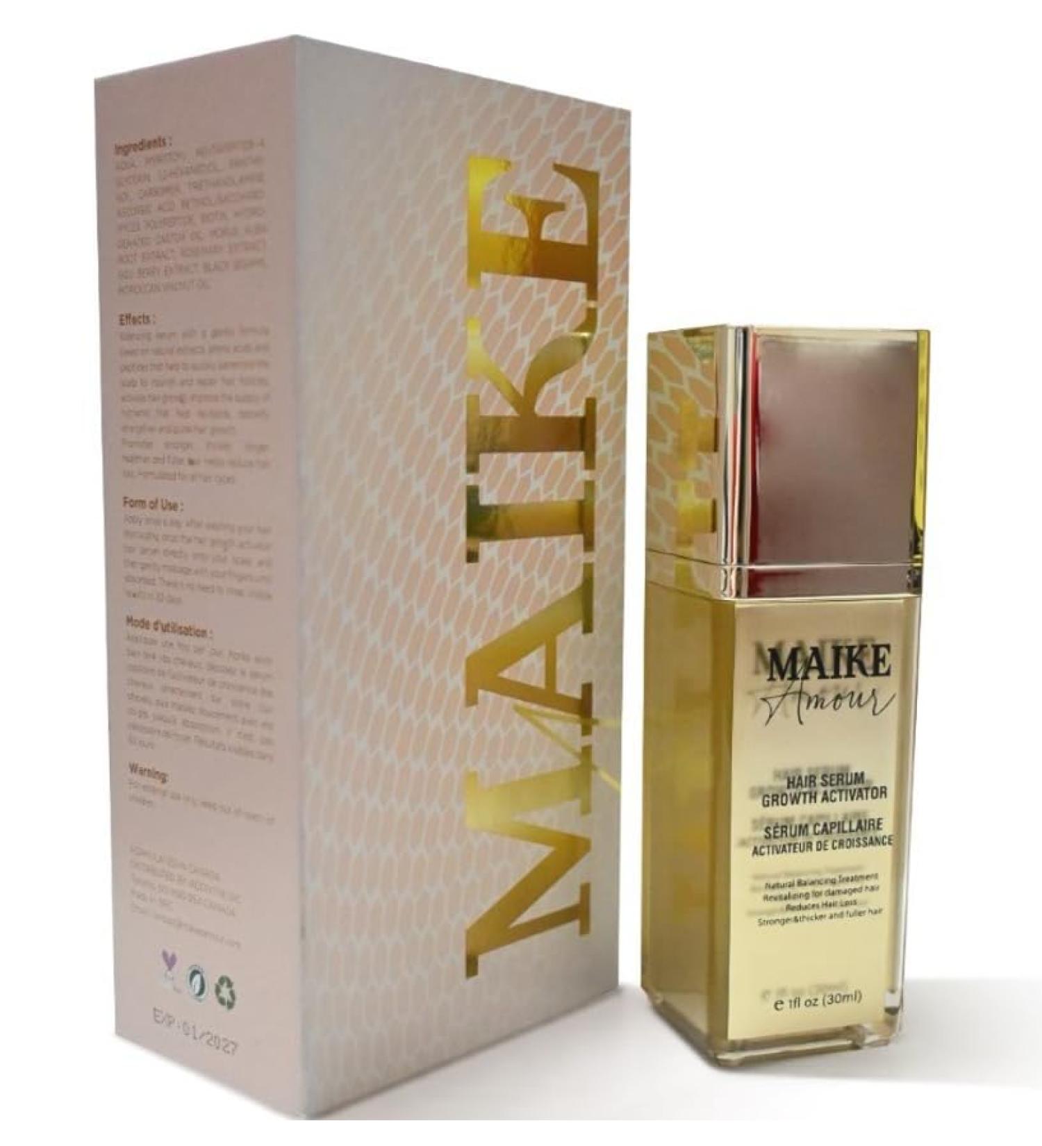 Veganic Hair Growth Serum - Natural Oil for Thickness Alopecia Reduction & Stronger Hair - Buy Online on GoSupps.com