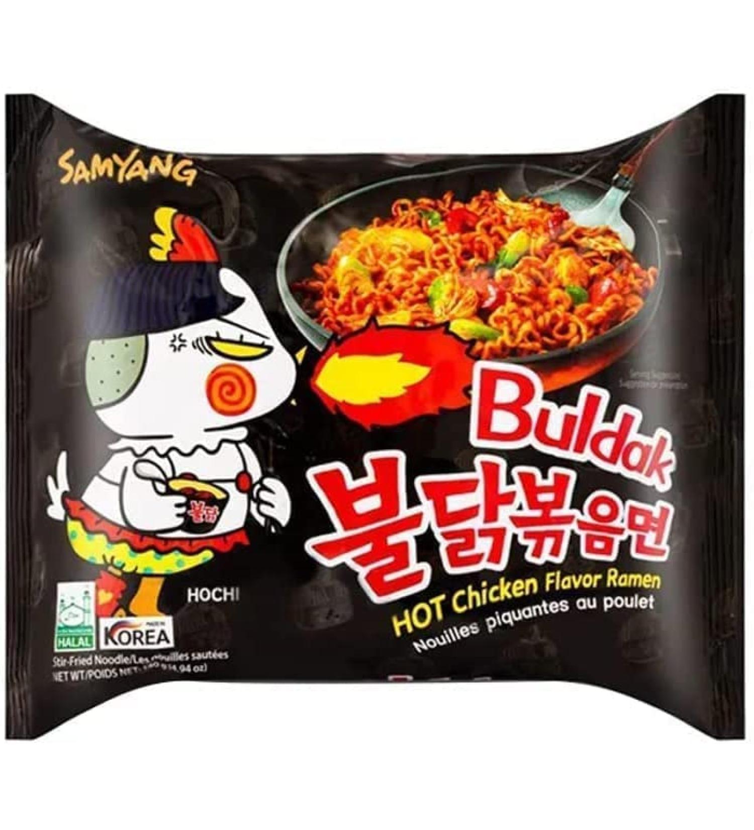 Samyang Hot Chicken Flavor Ramen 140g(Pack of 6)