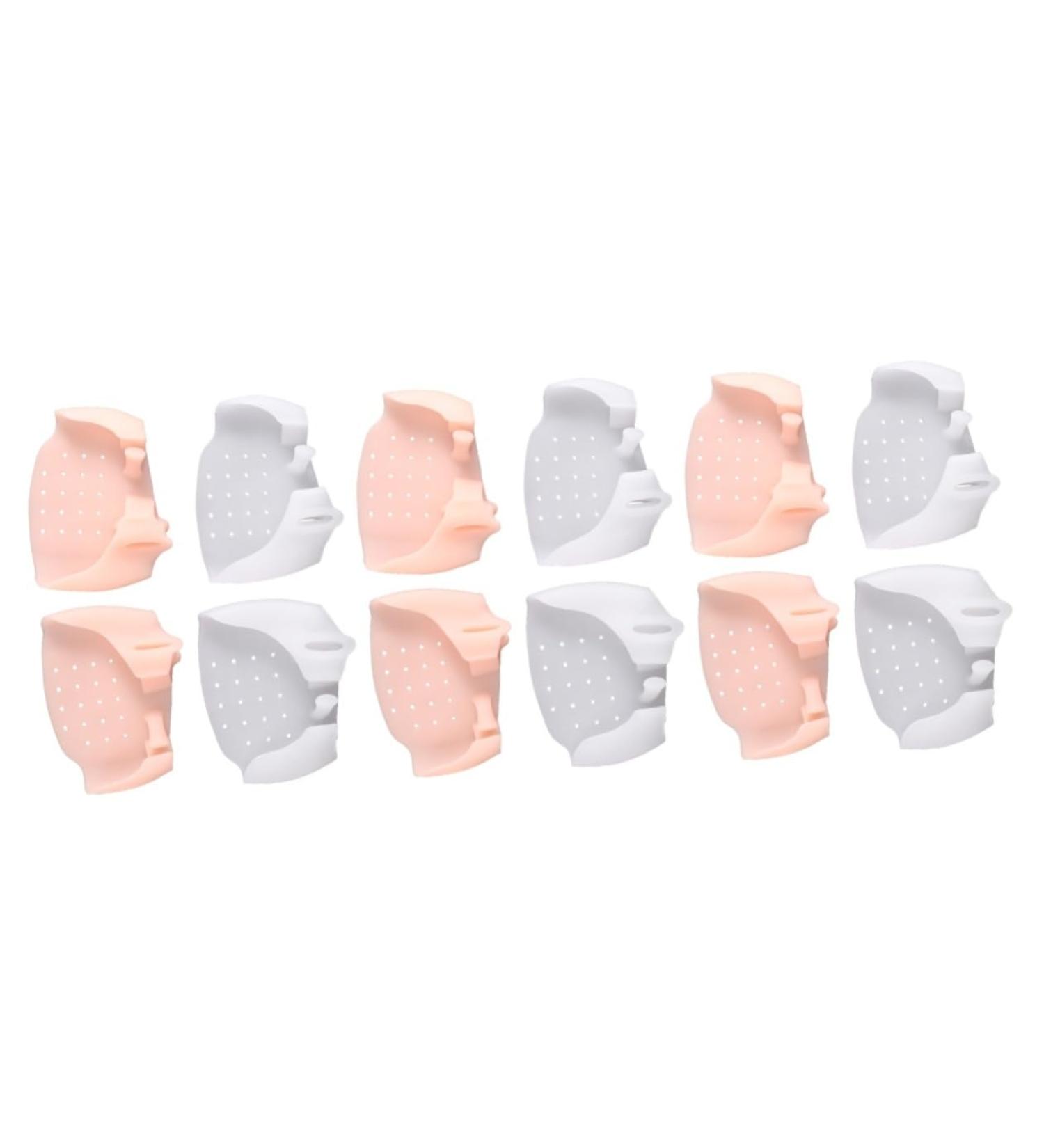 6 Pairs Healeved Bunion Cushions & Toe Stretcher - Bunion Spacer & Guard - Thumb Straighteners - Forefoot Pad Care - 8.5X5.5cmx3pcs - Assorted Colors - Bunion Relief - Buy Online on GoSupps.com