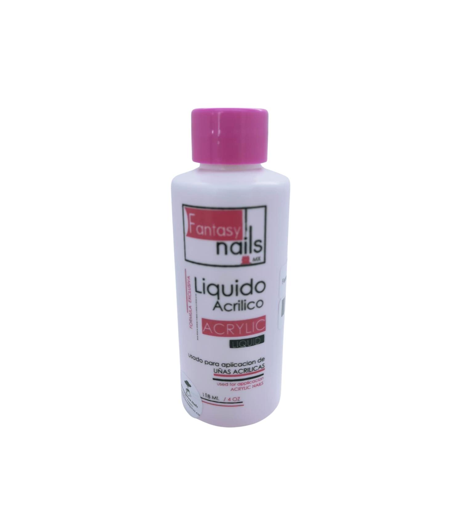 Fantasy Nails Monomer Liquid 4oz bottle (Compatible with any Acrylic)