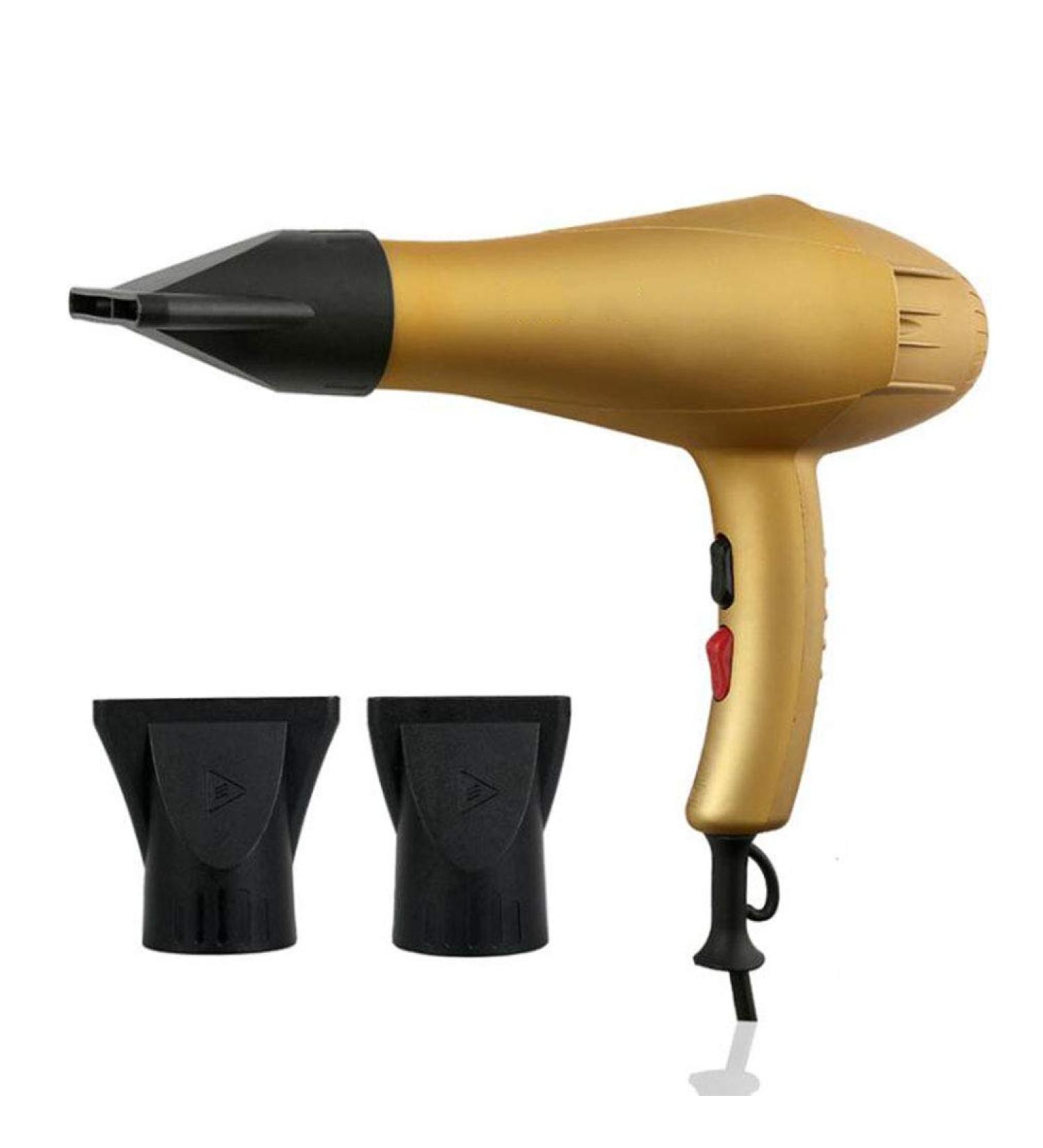 Hair Dryer Powerful AC Motor 2300W Professional Hairdryer Negative Ionic Technology with 2 Air Nozzles Extreme Hairdryer with 3 Heat 2 Speed Settings Fast Drying for Home and Salon Small Gift - Buy Online on GoSupps.com