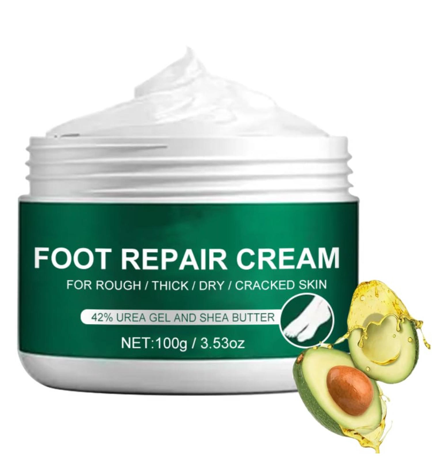 Urea Foot Cream 42% Cracked Heel Repair Cream For Feet & Hand Urea Cream Feet Hard Skin Remover For Cracked Heels And Dry Skin Deep Moisturizing Callus Remover Foot Exfoliator 2# - Buy Online on GoSupps.com