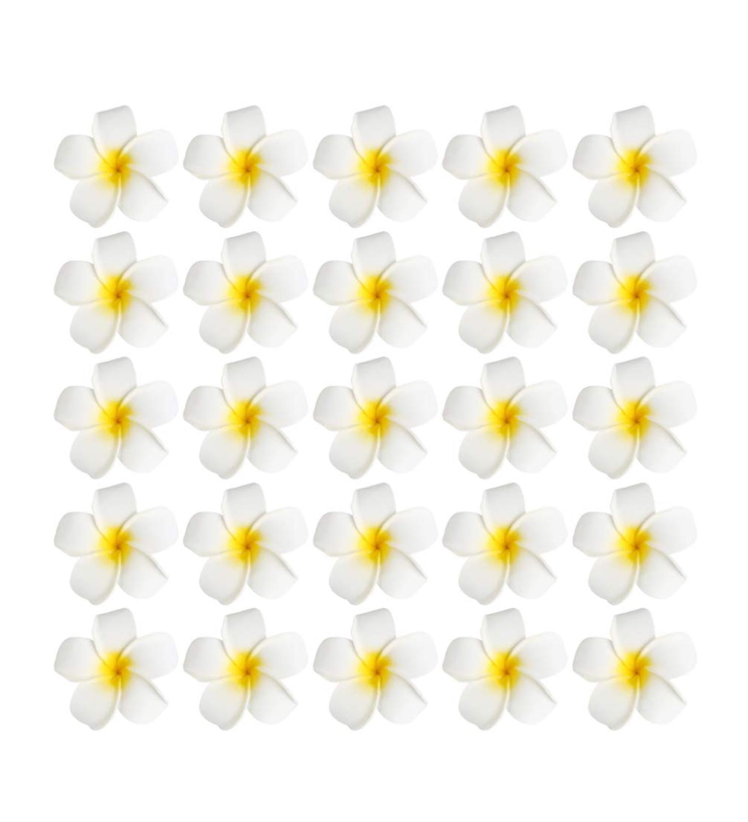 Milist Bridal Hair Clips & Plumeria Flower Accessories | Hawaiian Hair Jewelry for Women & Girls - Buy Online on GoSupps.com