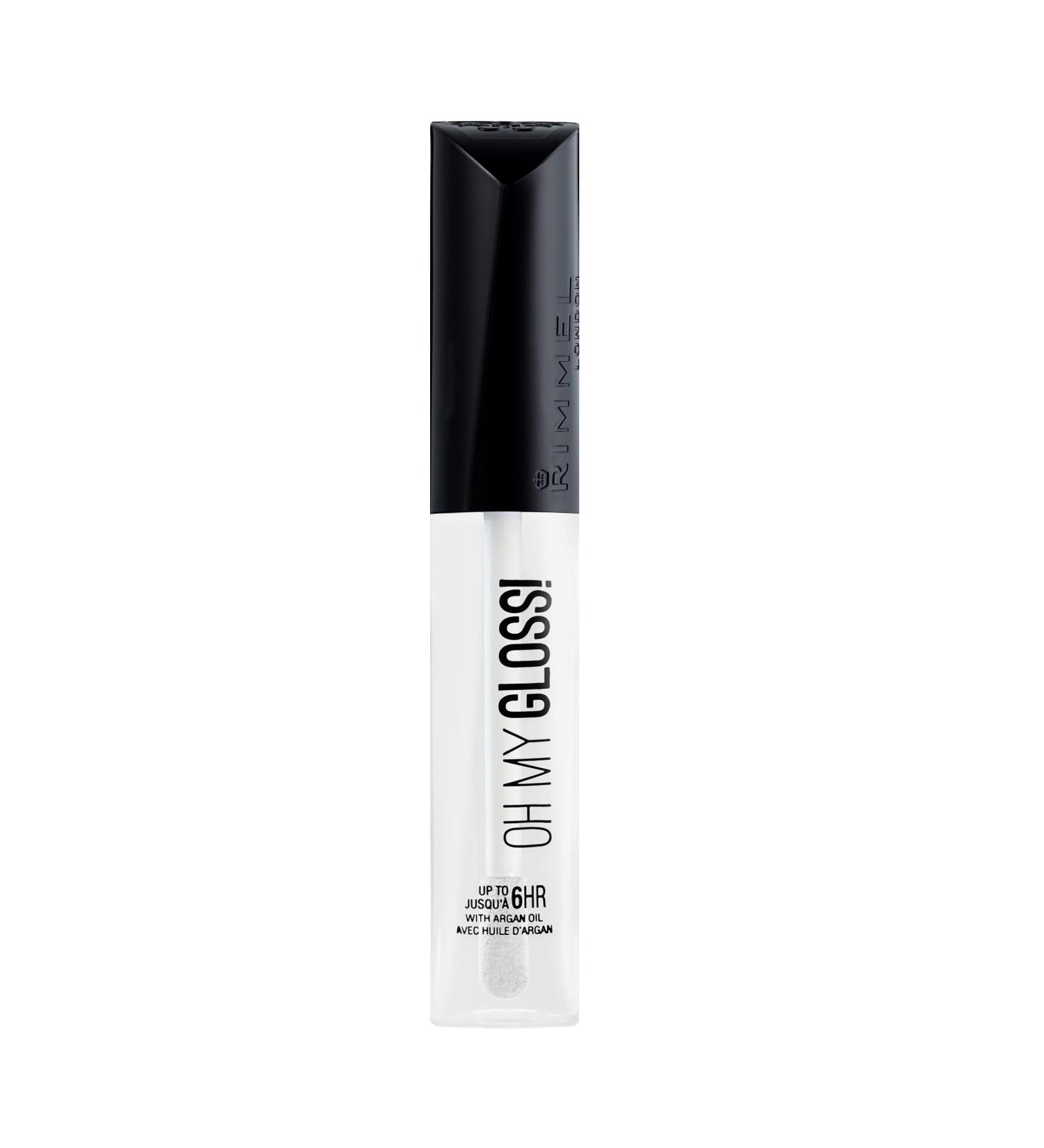 Rimmel Oh My Lip Gloss Crystal Clear 0.21 fl oz - Long-Lasting Shine & Hydration - Buy Online on GoSupps.com