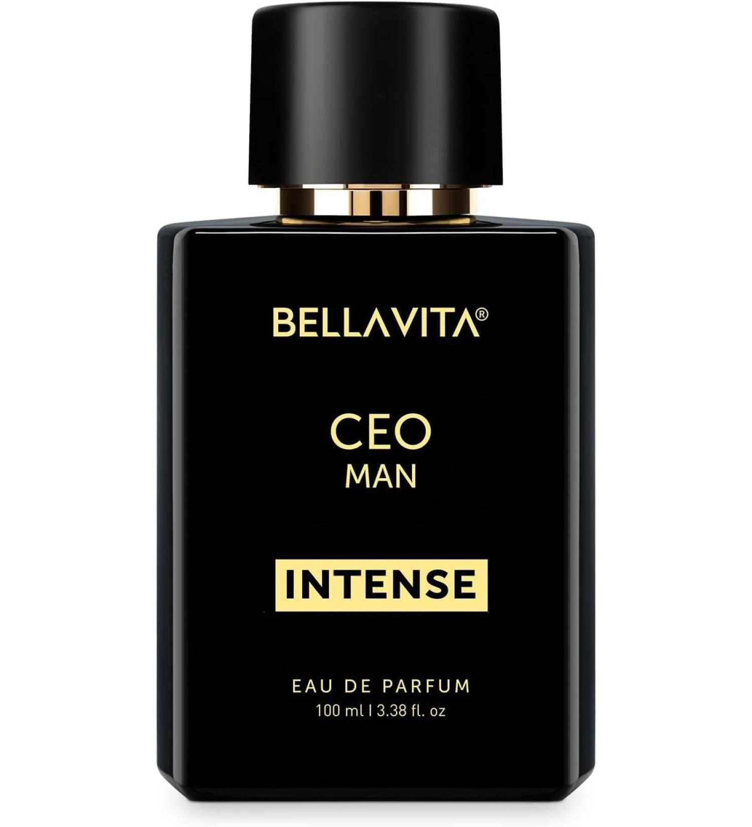 Be'lla Vita CEO MAN Intense Eau De Parfum (3.38 fl. Oz.) | Perfume for men: Bergamot Lavender Orchid Woody & Musky Vegan & Cruelty-Free. - Buy Online on GoSupps.com