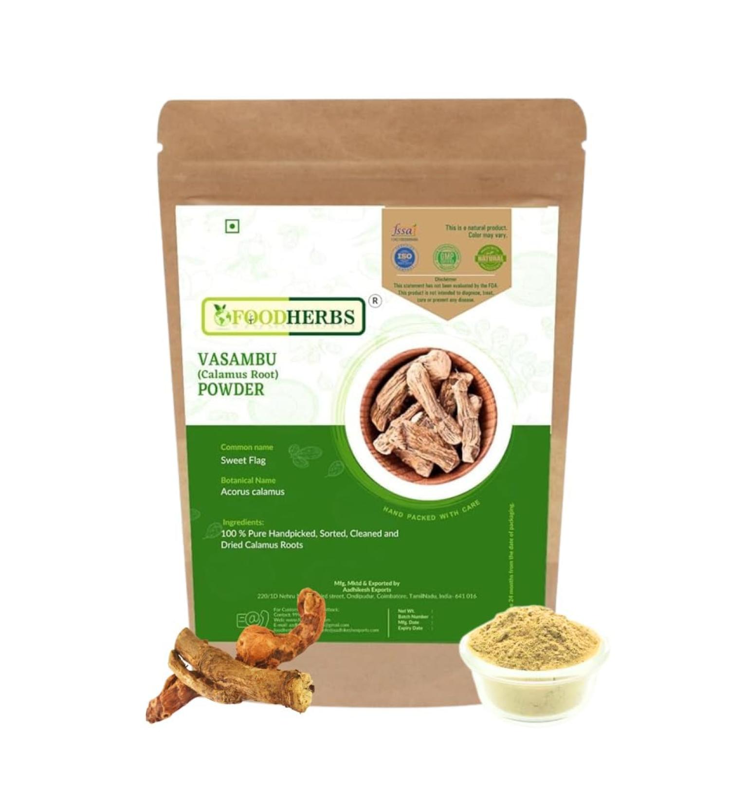 100% Pure & Natural Vasambu Powder 200g