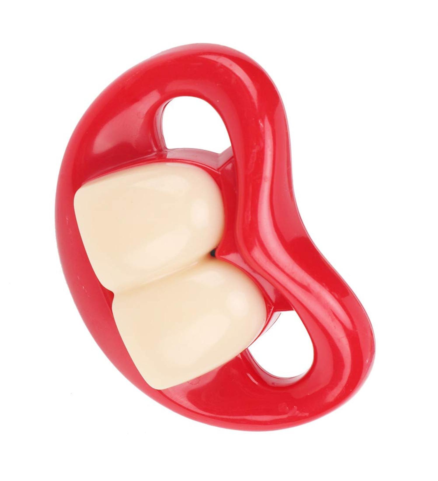 Buy Cute Baby Pacifier - Soft Silicone Funny Design Safe for Infants | Improve Suction & Swallowing - Buy Online on GoSupps.com