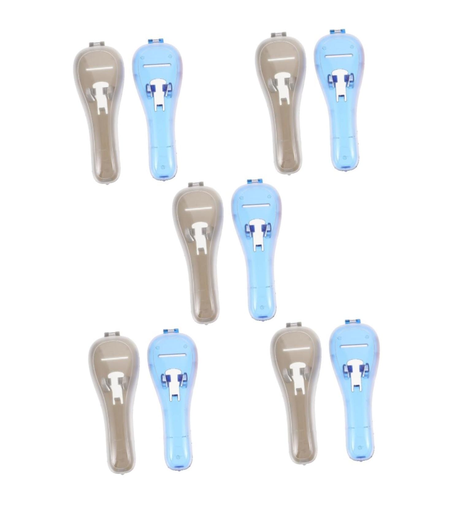 Minkissy 10-Piece Razor Storage Box - Shaver Holder Case for Men & Electrical Razors - Travel-Friendly Hair Razor Organizer - Buy Online on GoSupps.com