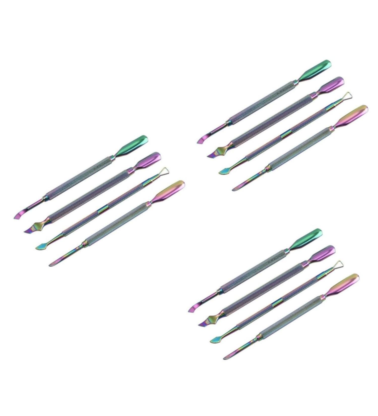 DOITOOL 3 Boxes Nail Art Supplies Manicure Pedicure Kit Fingernails Cuticle Nail Care Kit Cuticle Scraper Manicures Tools Steel Cuticle Remover Nail Tool Nail Art Tools Set Symphony - Buy Online on GoSupps.com