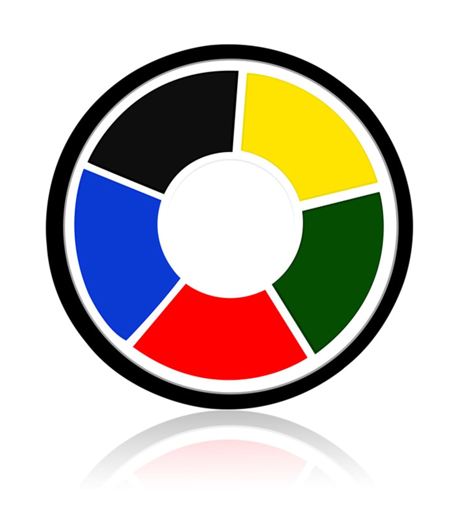 6 Colors Face & Body Paint - Water Activated FX Makeup Palette for Halloween Cosplay | Red Blue White Black Green Yellow Body Painting Kit - Buy Online on GoSupps.com