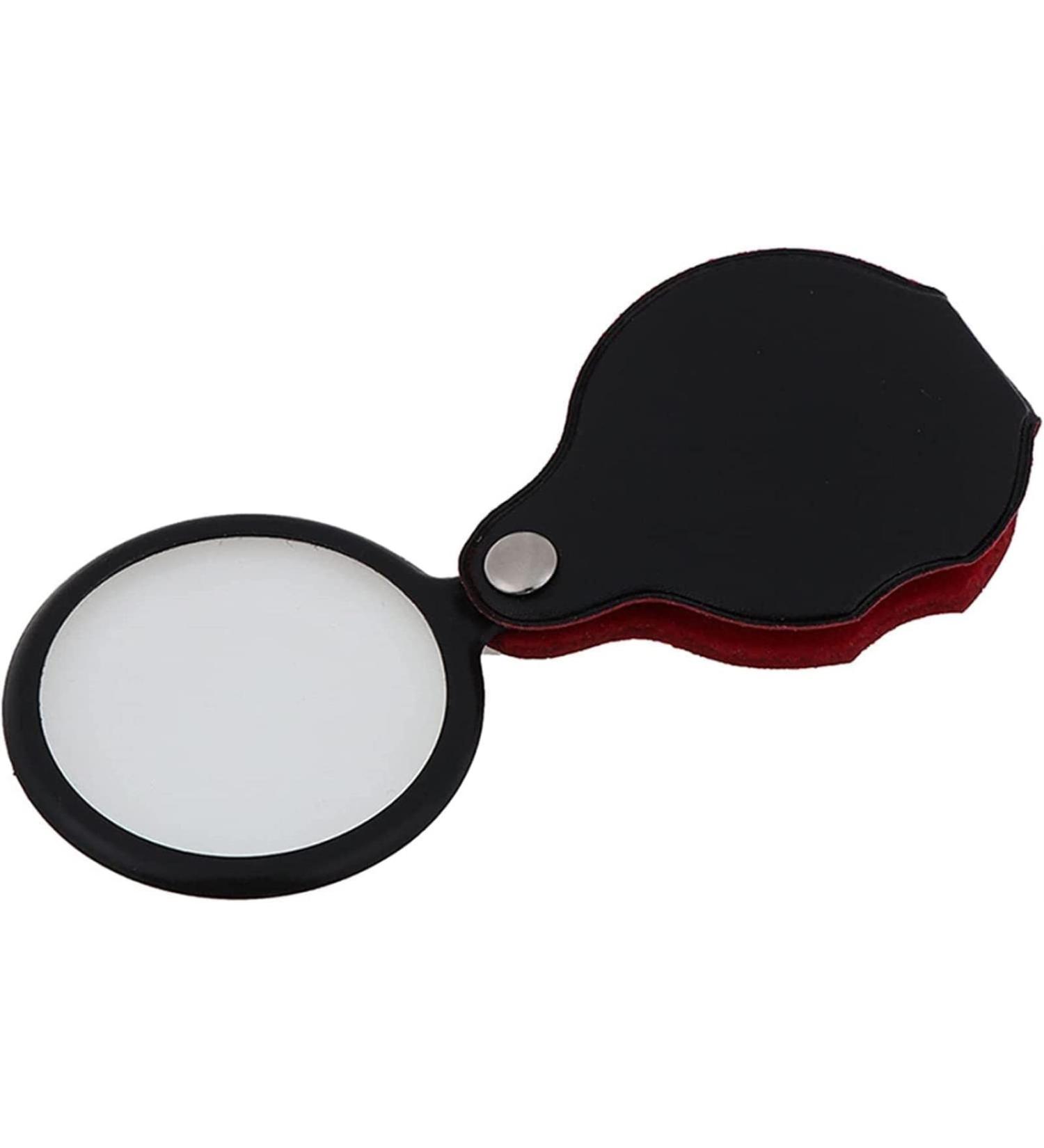 Professional ES 1Pc Mini Pocket 8X 50mm Folding Magnifier Magnifying Eye Glass Loupe Lens Tool Parts Full of Stars - Buy Online on GoSupps.com