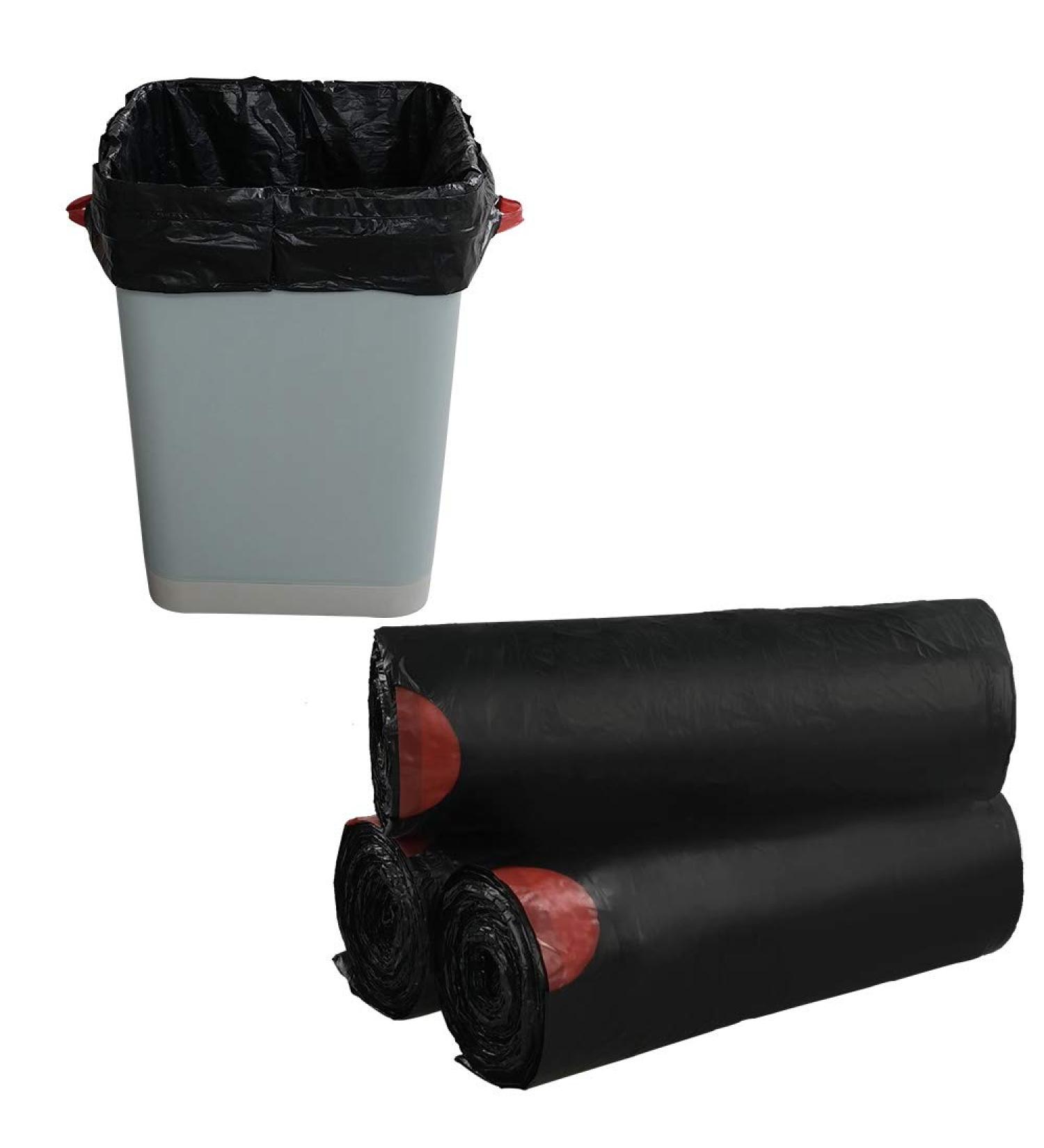 Begale 110 Counts 8 Gallon Garbage Bags Drawstring Trash Bag Black - Buy Online on GoSupps.com