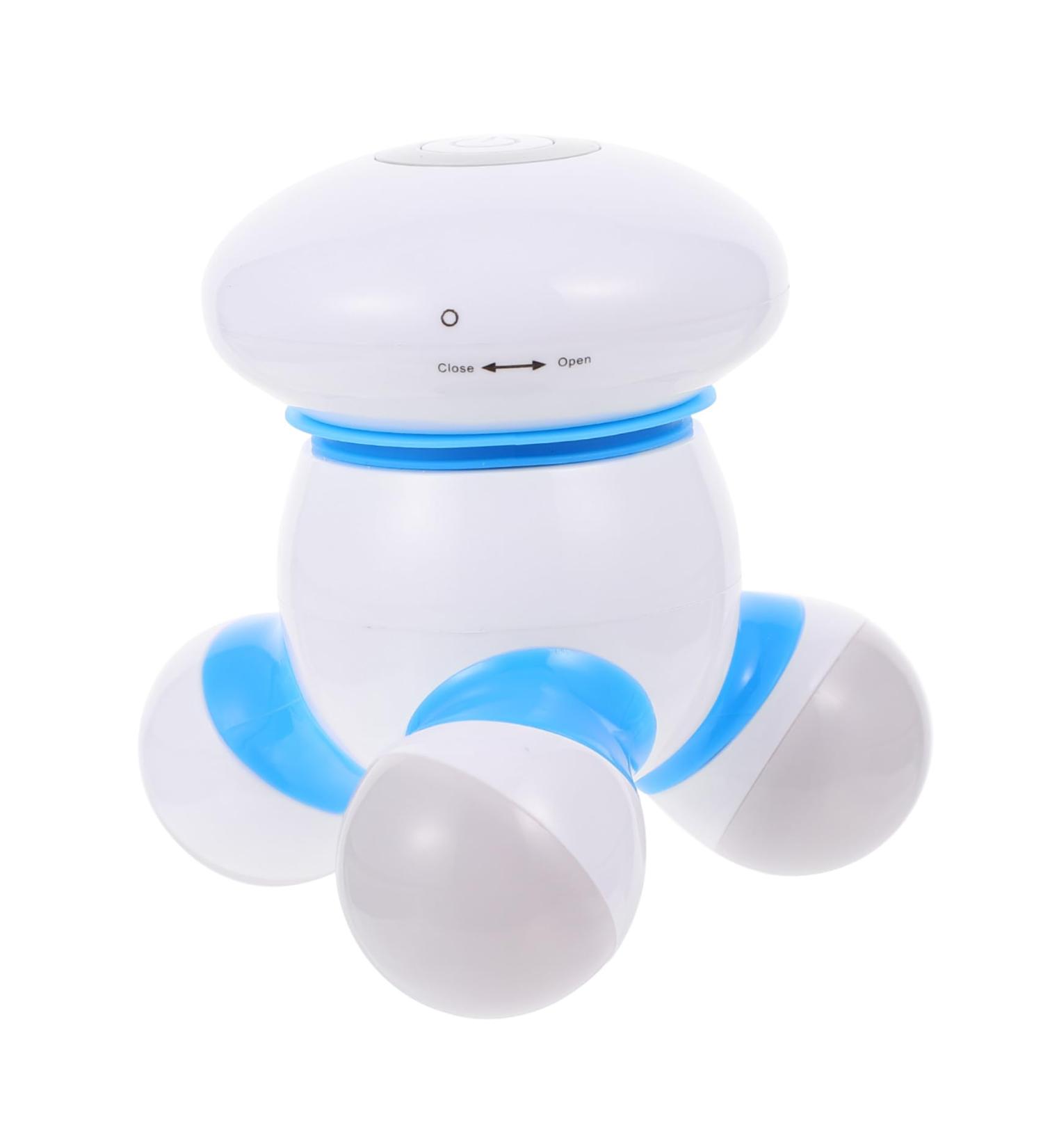 Beavorty 1Stk Electric Hand & Shoulder Massager Vibrating Back Massage Roller & Multifunctional Tool for Office Relief | 9.5x9.5cm Blue - Buy Online on GoSupps.com