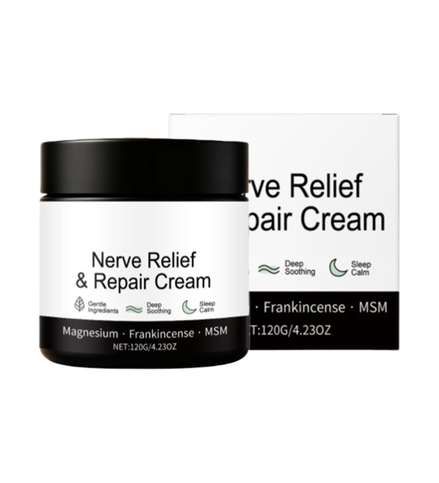 Soothing Nerve Balm - Moisturizing Repair Balm 120g | Natural and Organic Cream - for Feet Hands Legs Arms Lower Back Neck Men and Women - Buy Online on GoSupps.com