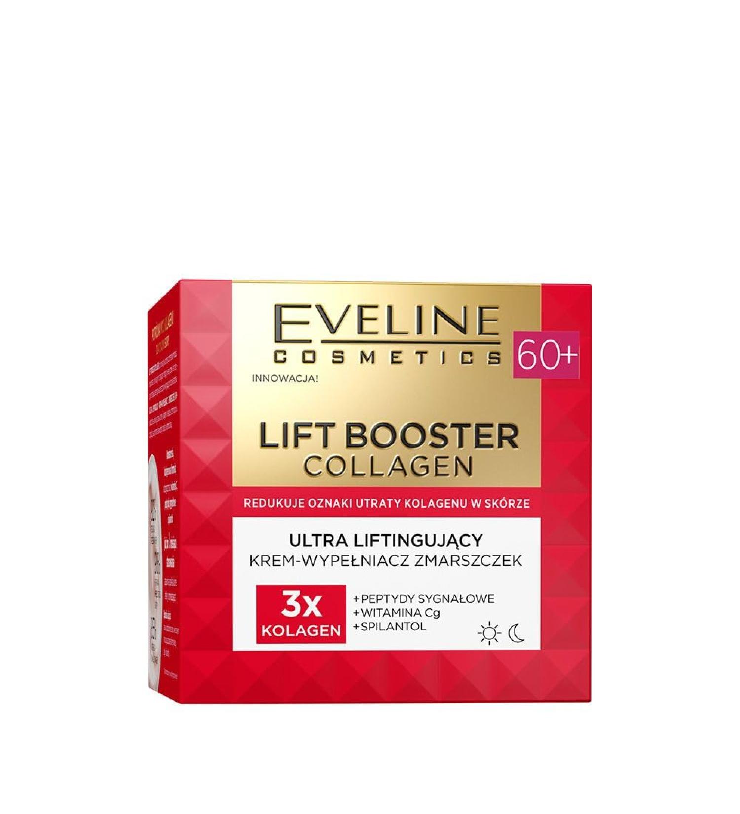 Eveline Cosmetics LIFT BOOSTER COLLAGEN Ultra tight crease filler cream 60+
