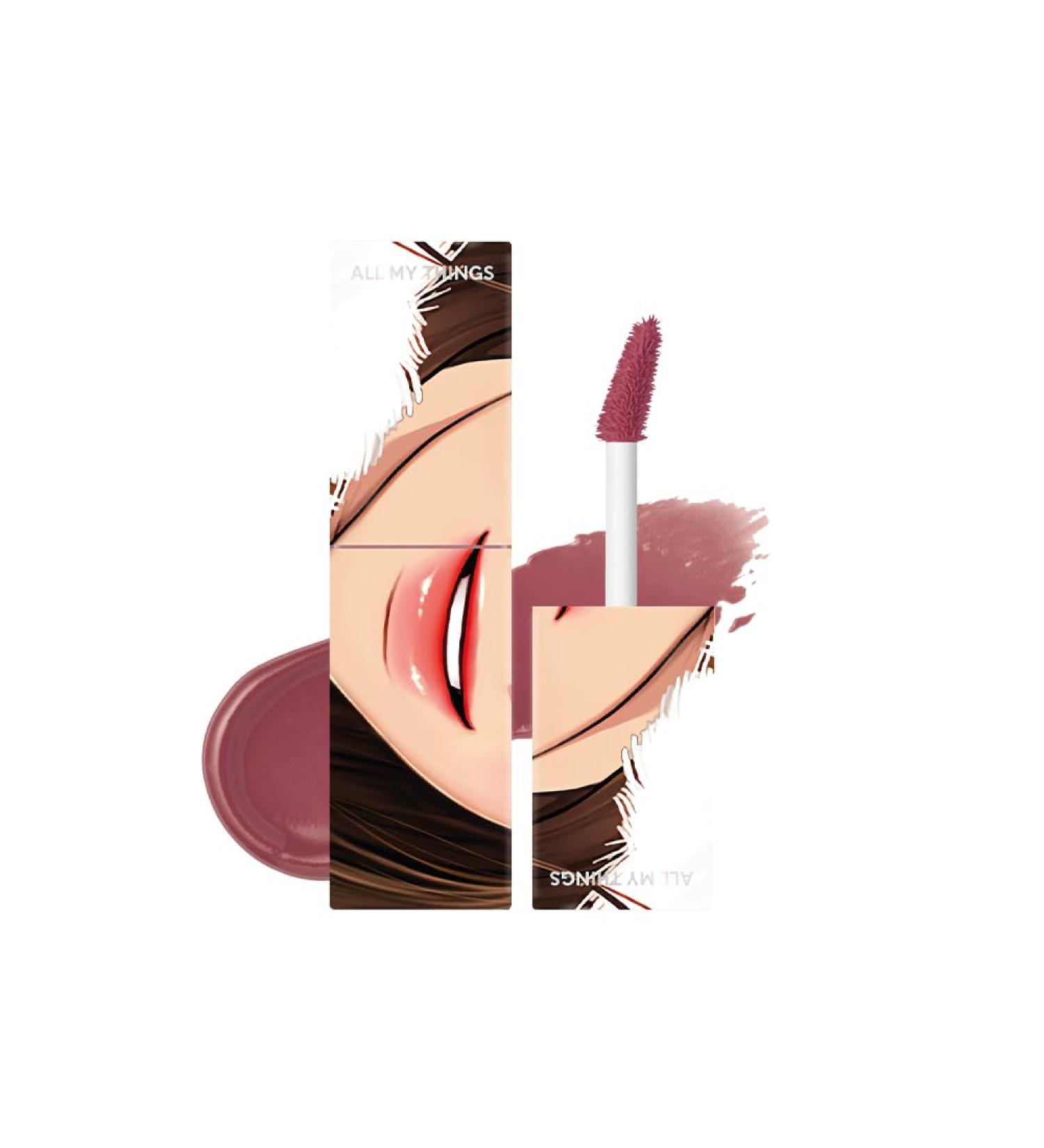 AMTS Webtoon True Beauty - 04 Dear Jasmine | High Pigment Liquid Lipstick | Long-Wearing & Non-Sticky | Korean Beauty Product - Buy Online on GoSupps.com
