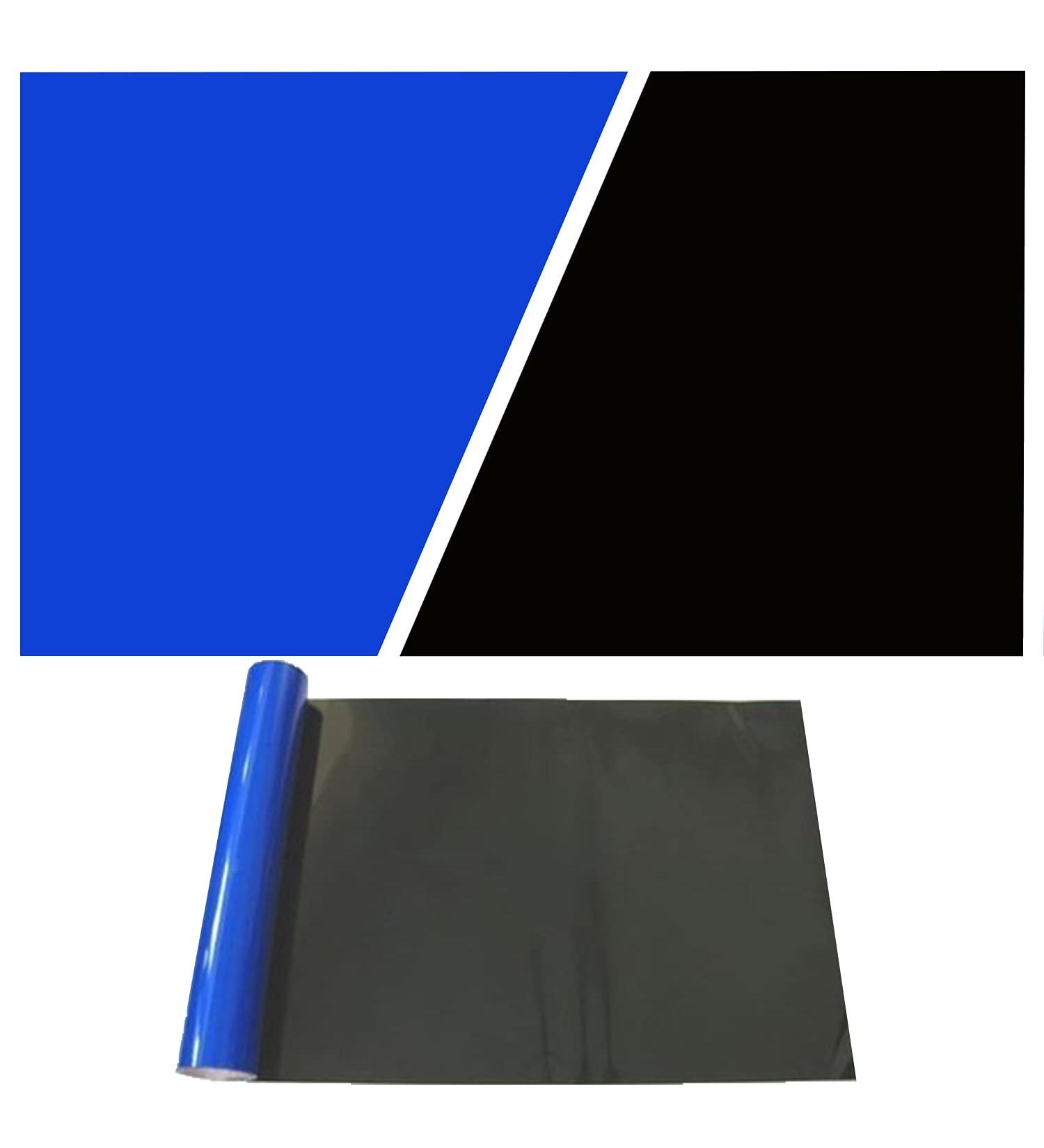 Blue Black Aquarium Background | Fish Tank Wallpaper 2 Sides | 12-24 High | 19.7H x 48L - Buy Online on GoSupps.com