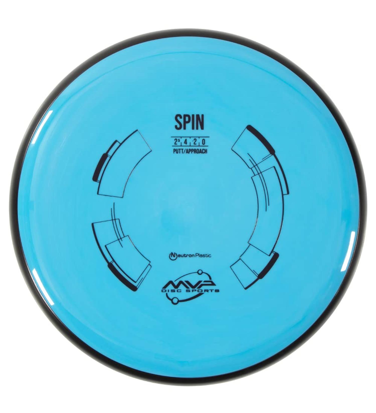 MVP Disc Sports Neutron Spin Disc Golf Putter 170-175g - Assorted Colors - Buy Online on GoSupps.com